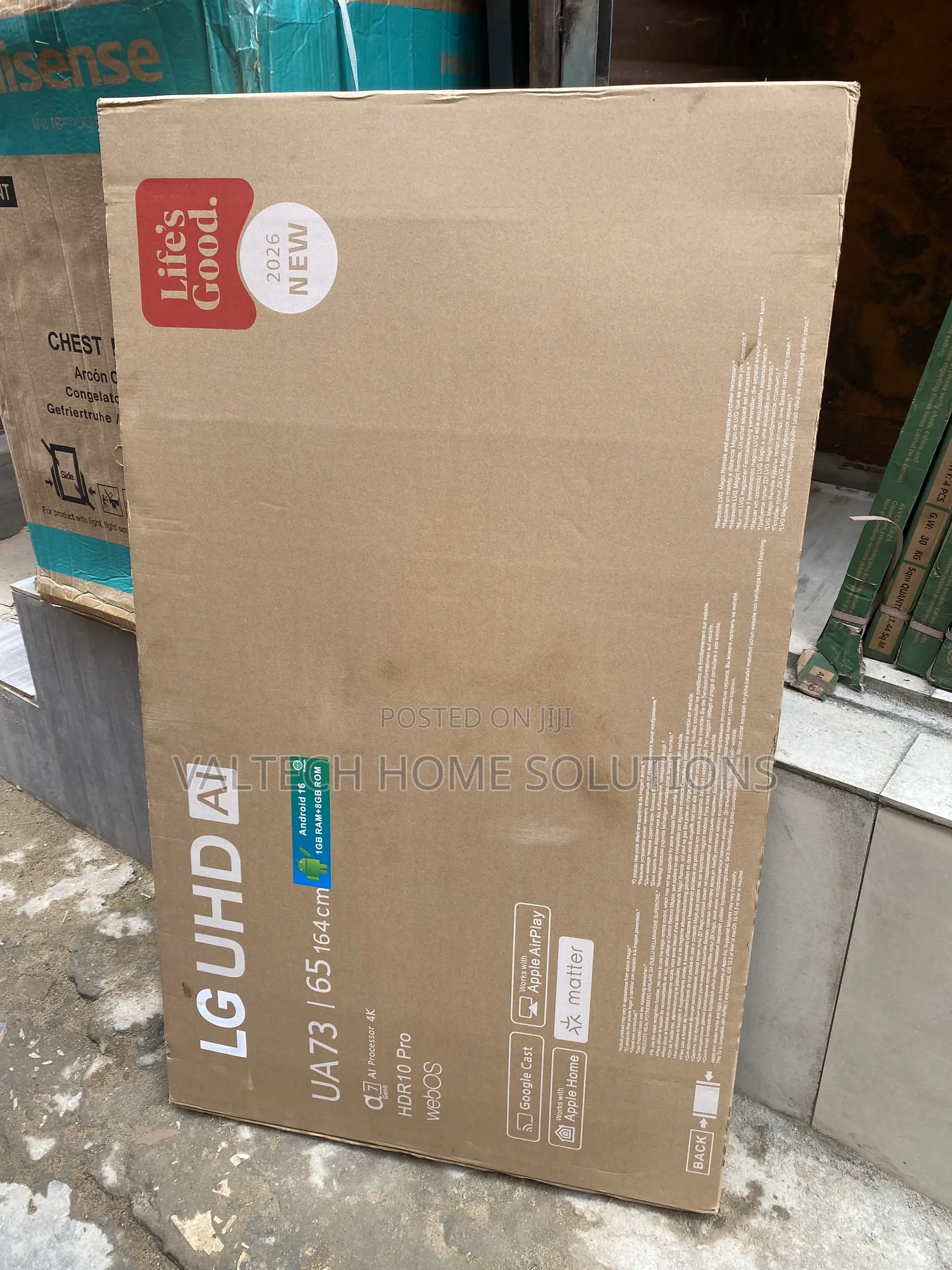 65” LG Smart TV – Big Screen Entertainment