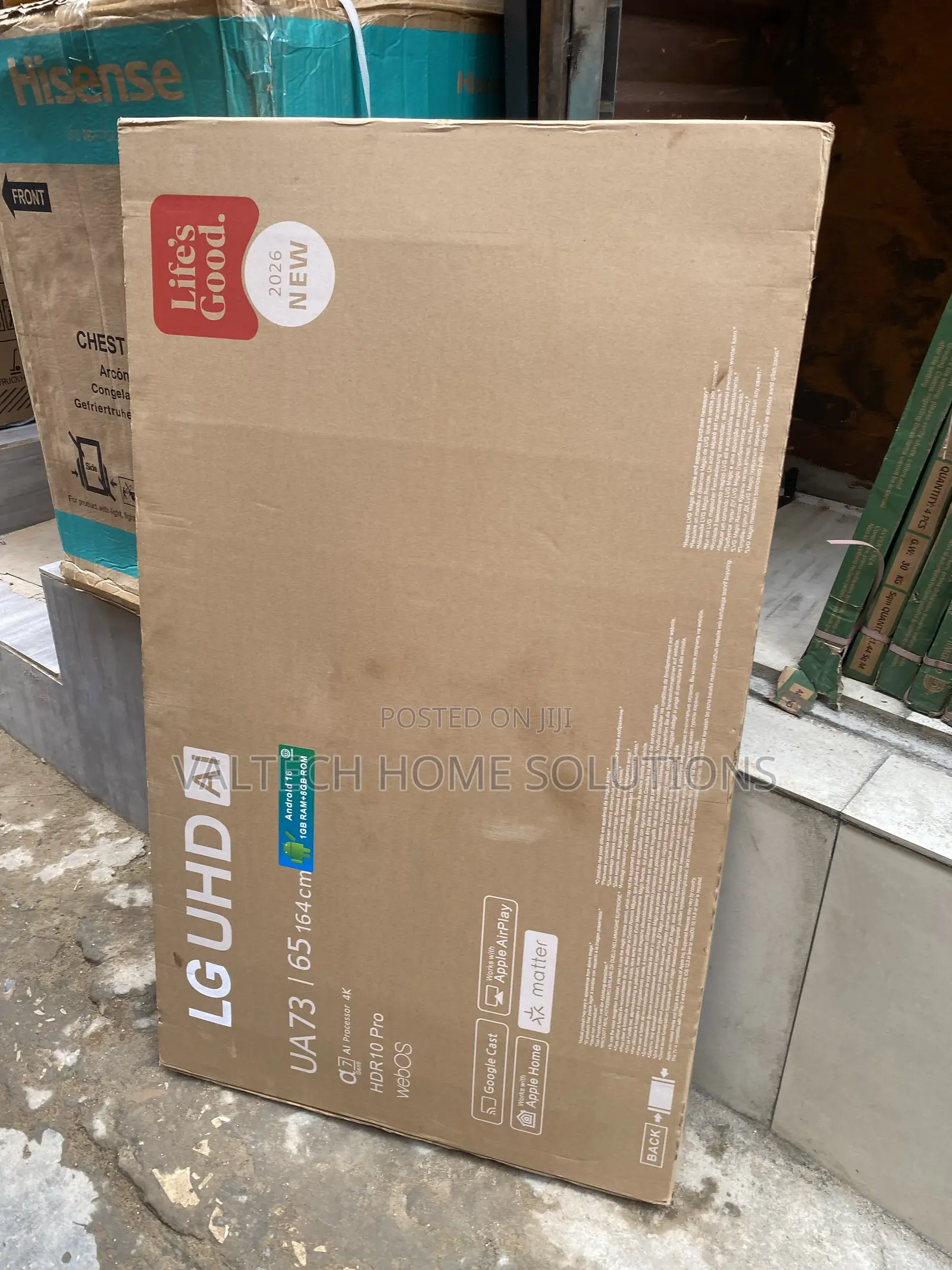 65” LG Smart TV – Big Screen Entertainment