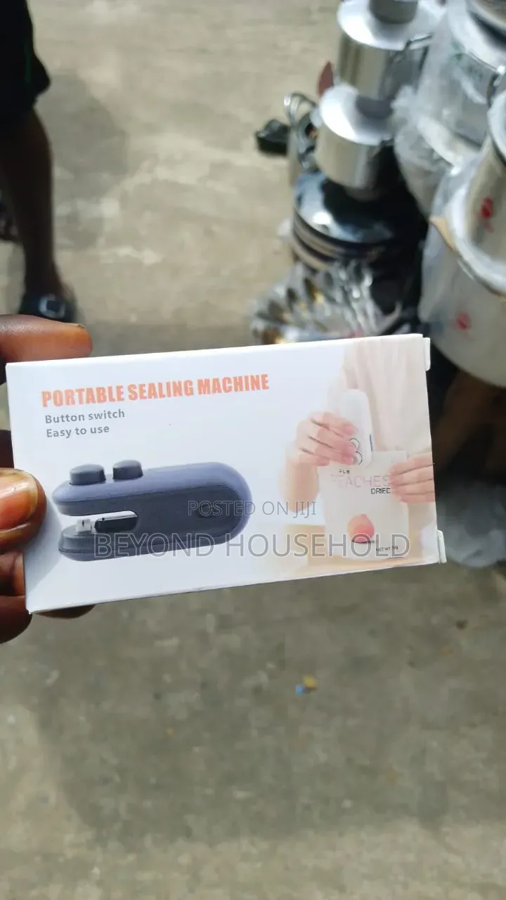 Portable Heat Sealing Machine – Mini Handheld Plastic Bag Sealer