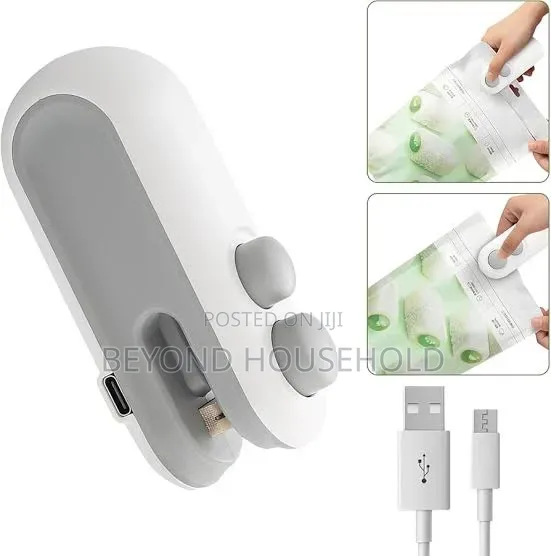 Portable Heat Sealing Machine – Mini Handheld Plastic Bag Sealer