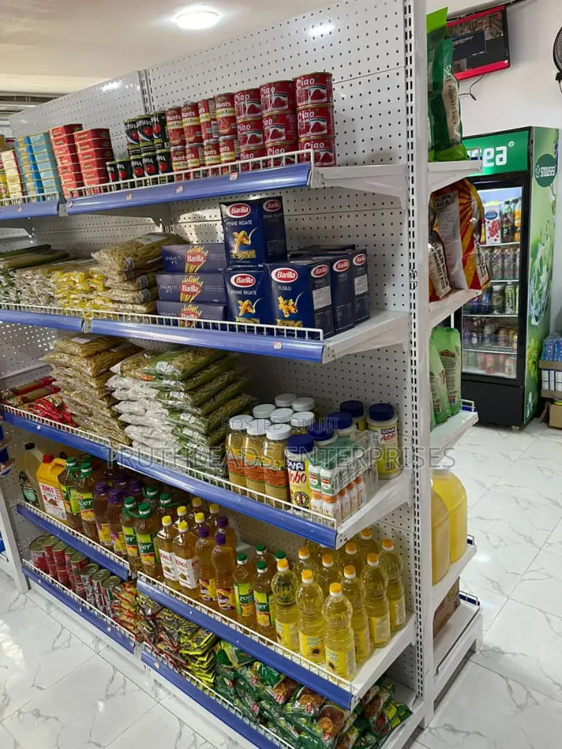 Double Side Supermarket Gondola Shelving