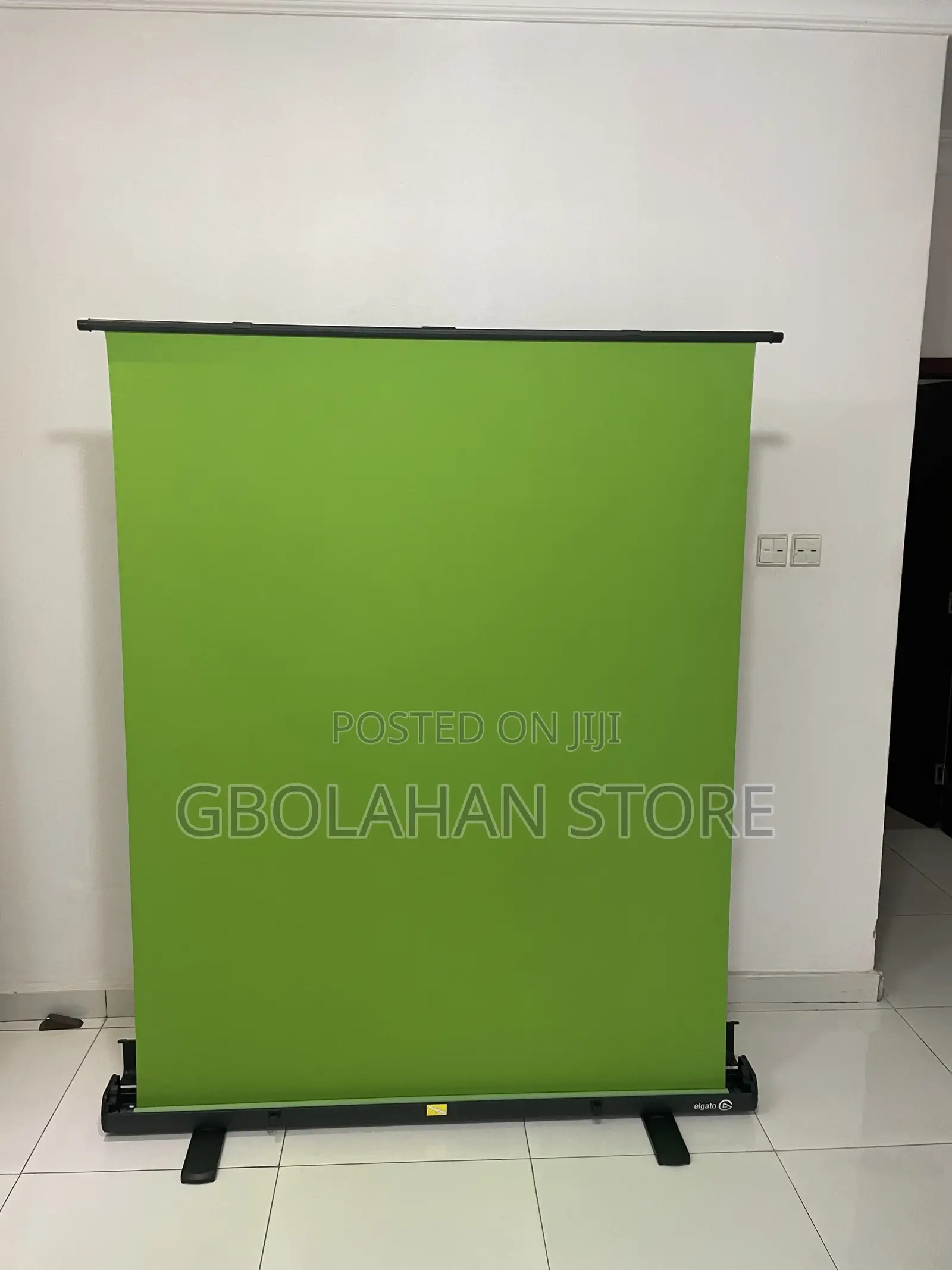 Elgato Green Screen - Pop-Up Chroma Key Backdrop, Streaming/Photo