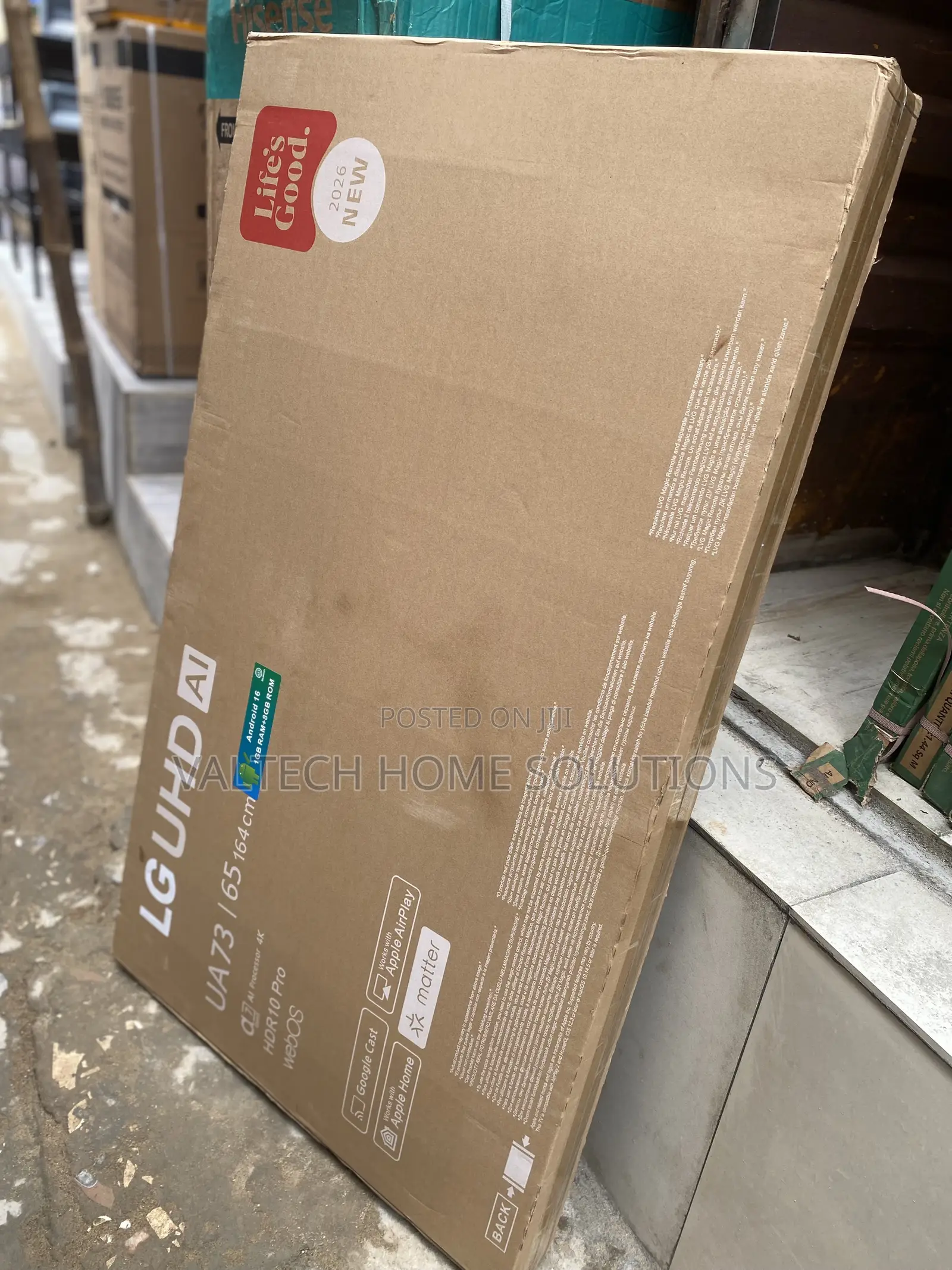LG 65-Inch Large Screen Smart TV
