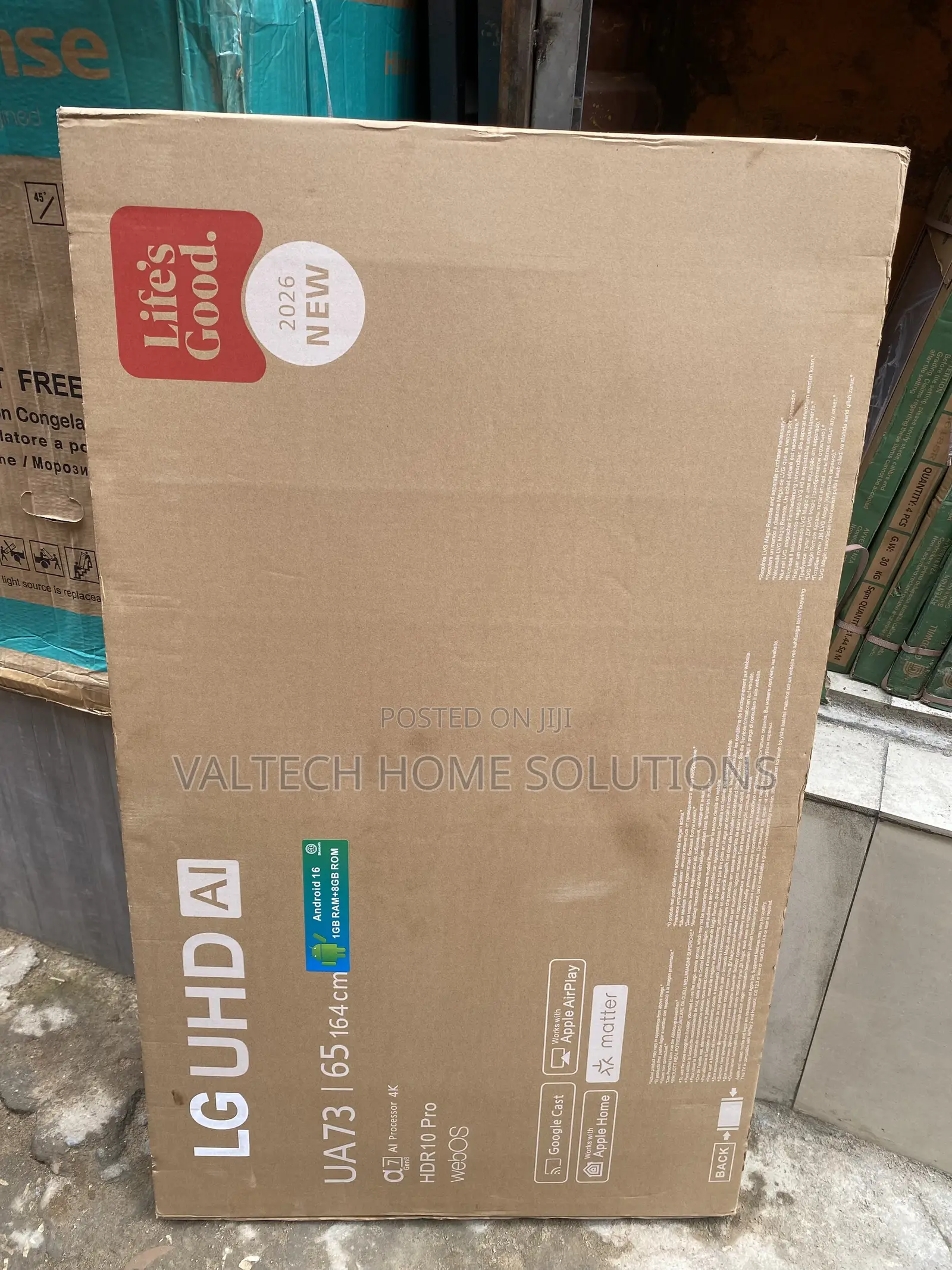 LG 65” Smart Television – Home Entertainment