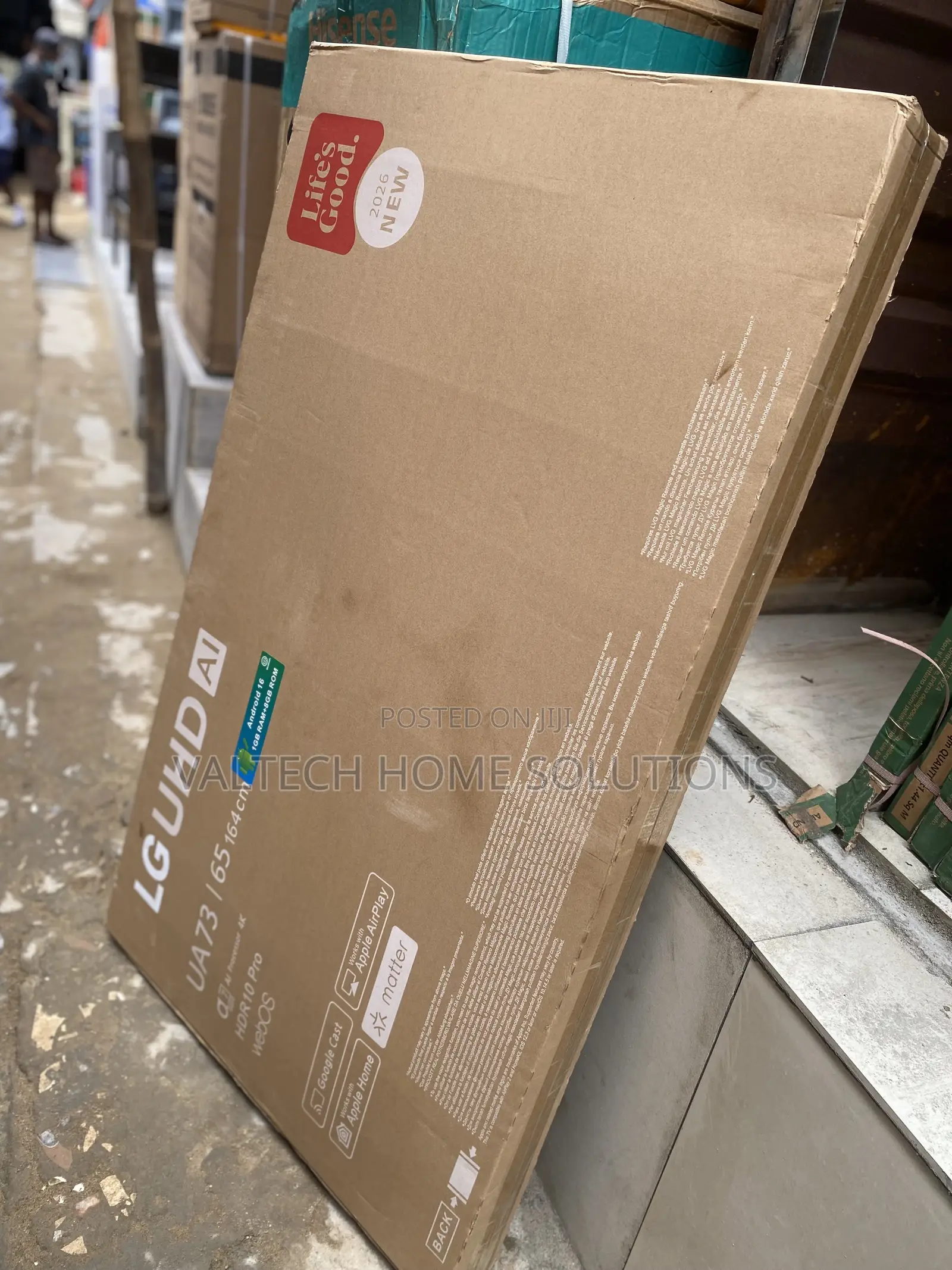 LG 65” Smart Television – Home Entertainment