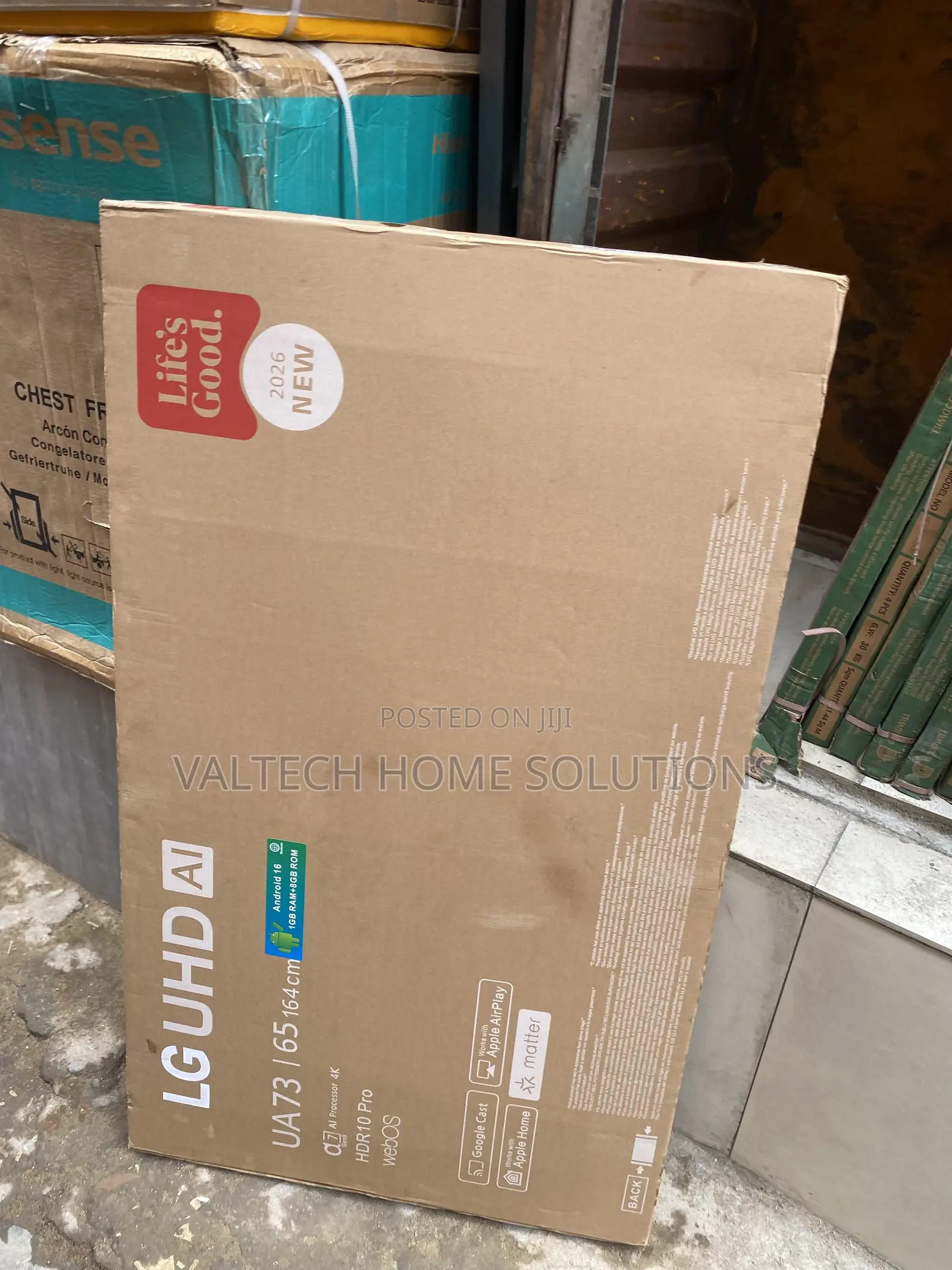 LG 65-Inch Smart TV – Modern Design