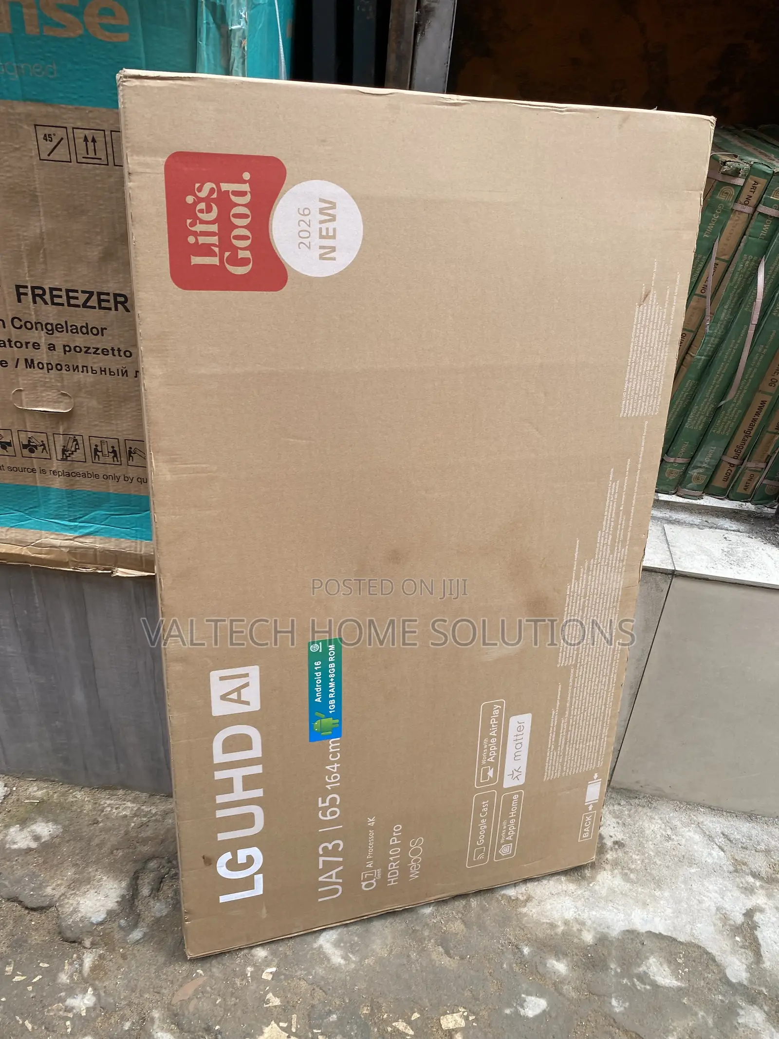 LG 65” UHD Smart TV – Crystal Clear Picture