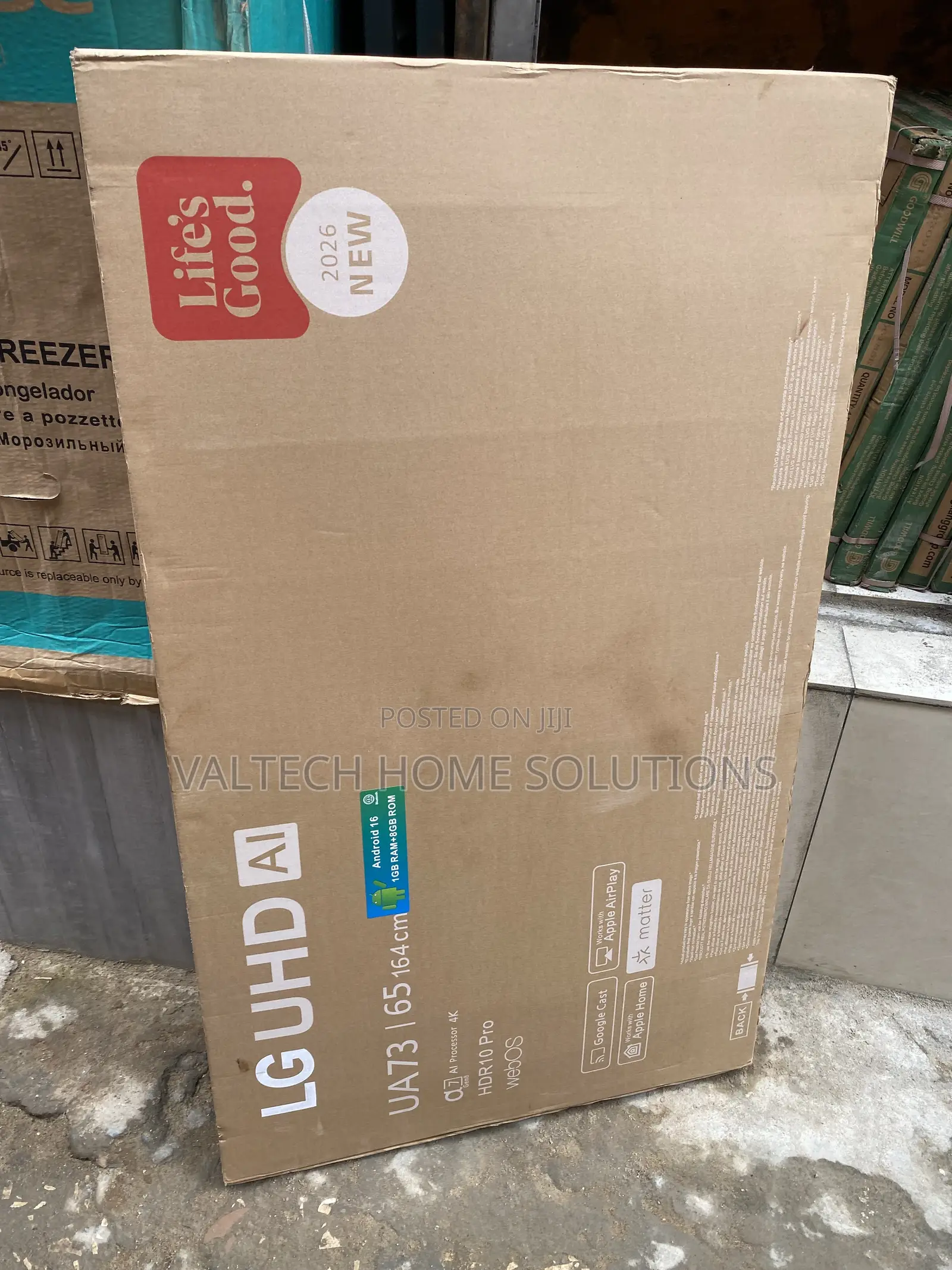 LG 65” UHD Smart TV – Crystal Clear Picture