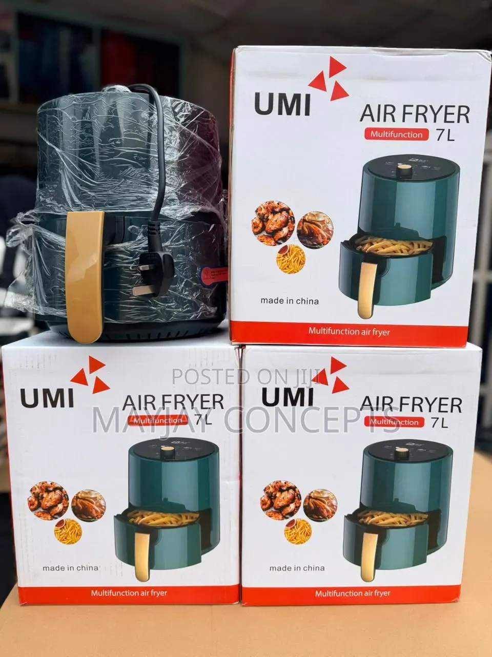 UMI 7L Multifunction Air Fryer With Digital Touch Display for Families