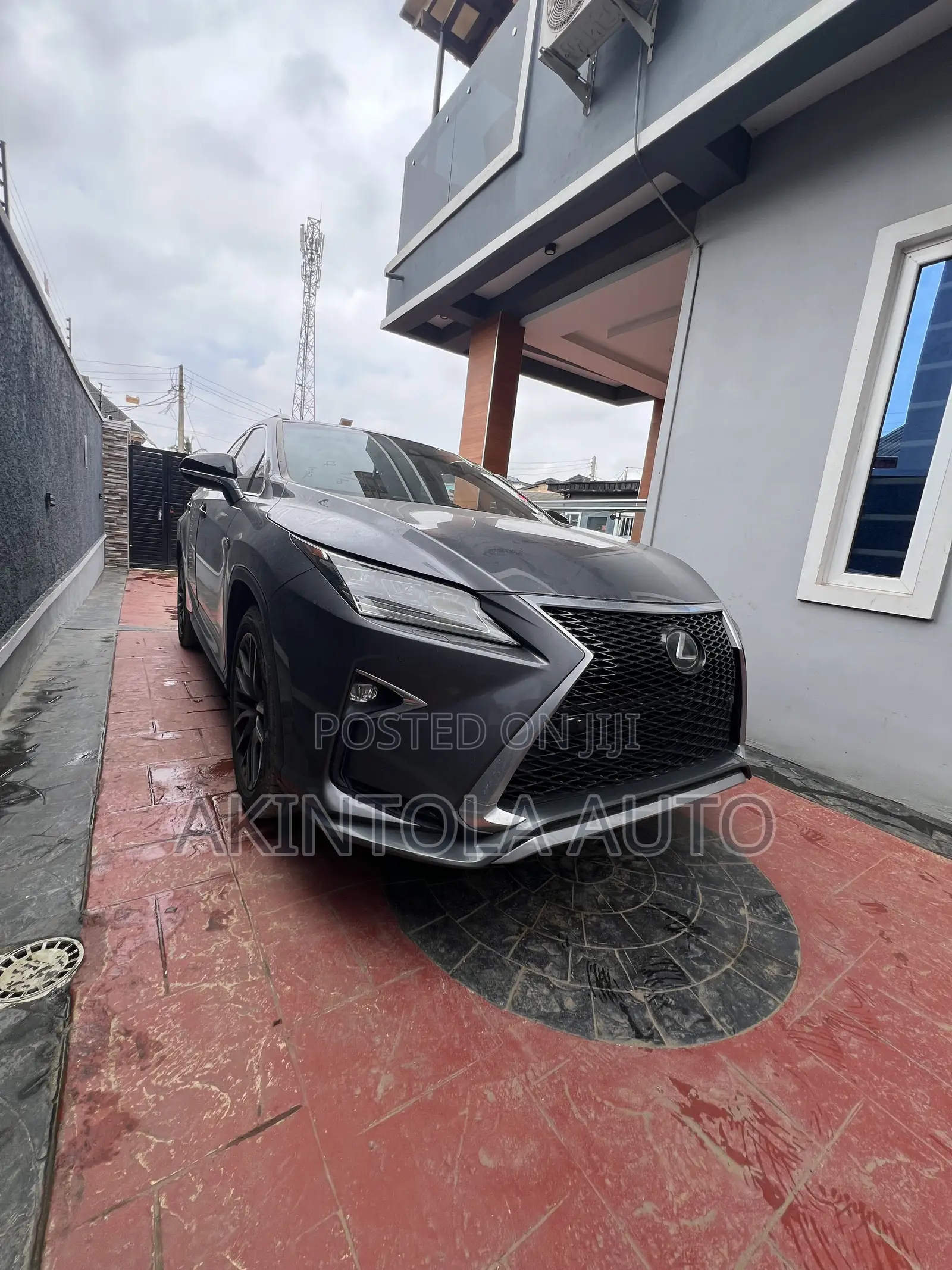 Lexus RX 350 F Sport AWD 2017 Gray