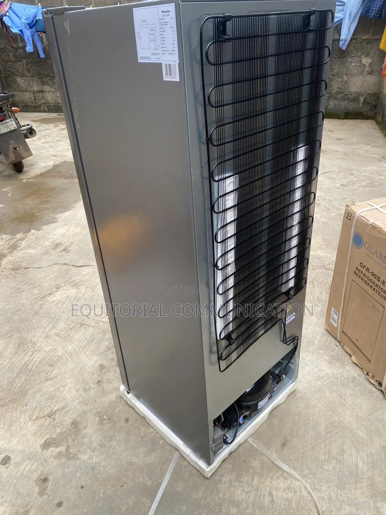 Hisense 190L Freezer Appliance RS189DR Upright