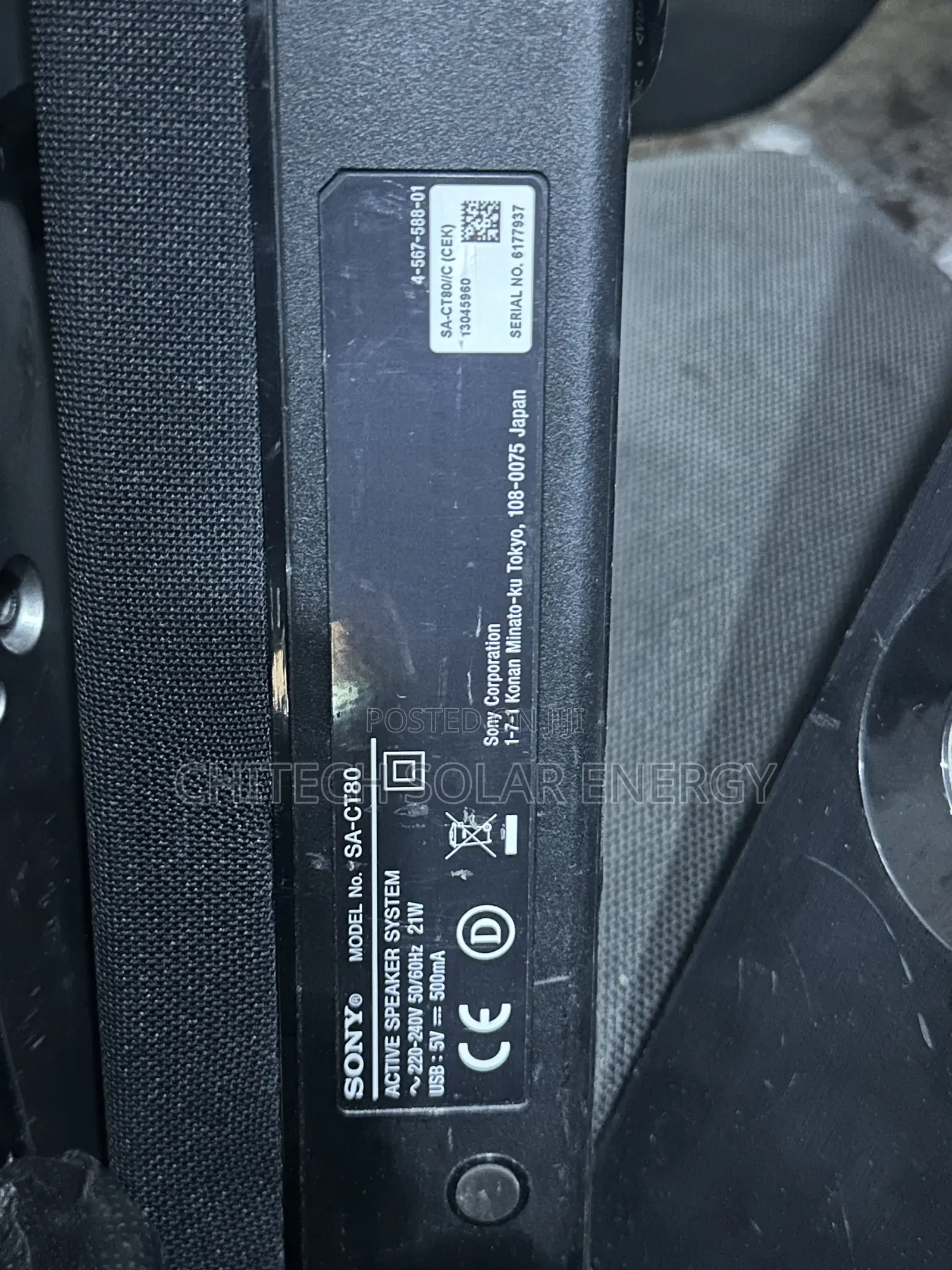 As- Ct80 Sony Soundbar