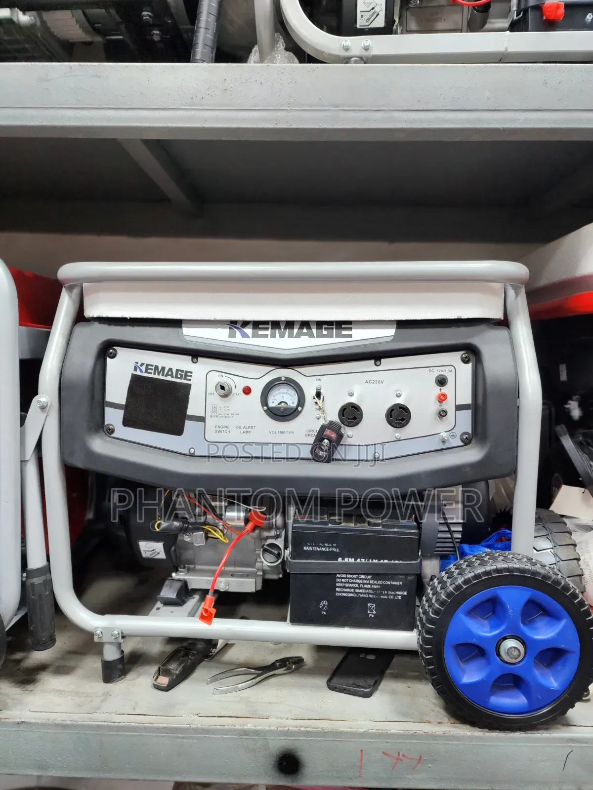 Powerful Kemage KM11000E2R 10kva 100% Copper Remote Start Generator