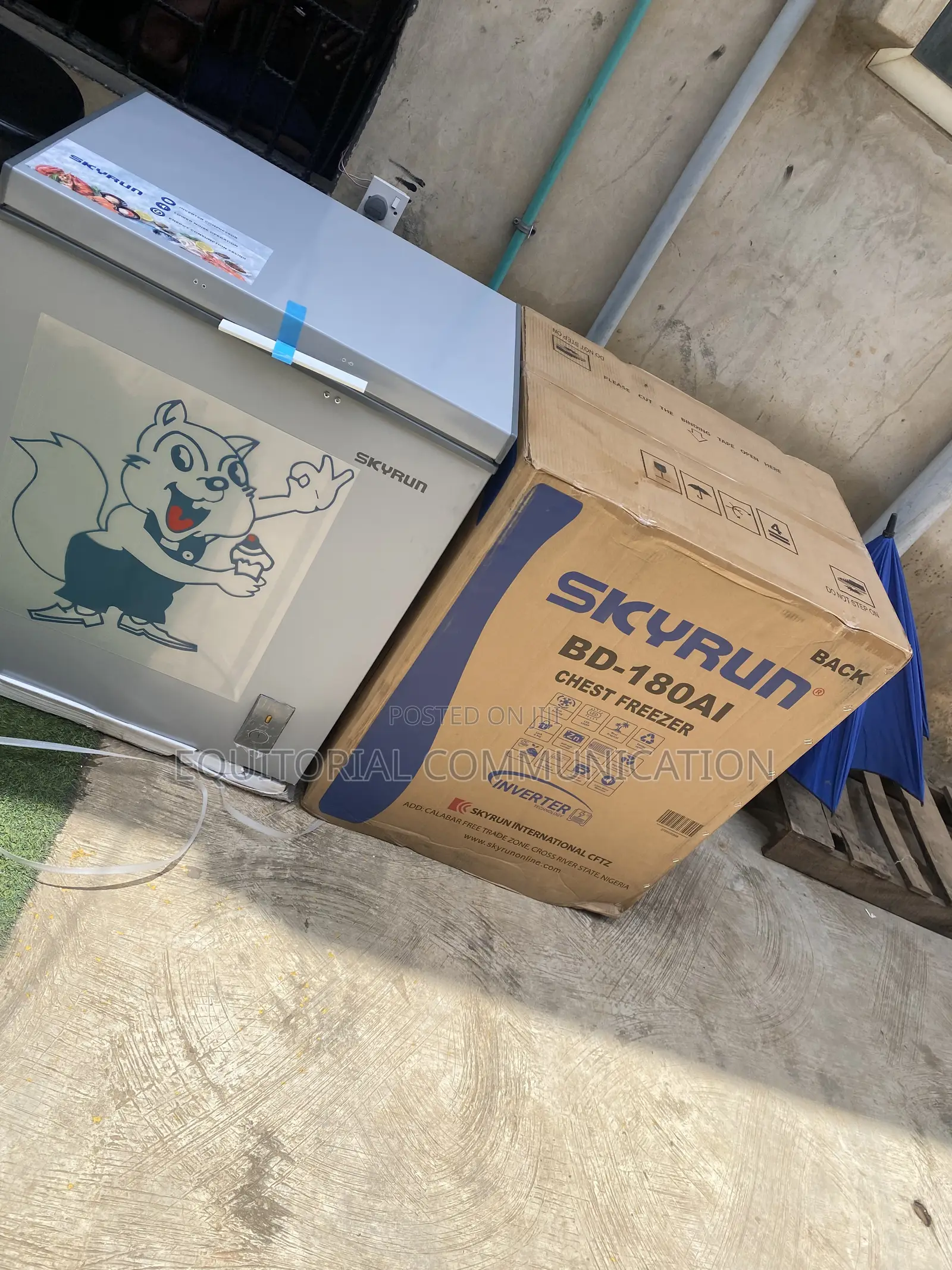 SKYRUN BD-180AI 145L Large Storage Inverter Freezer