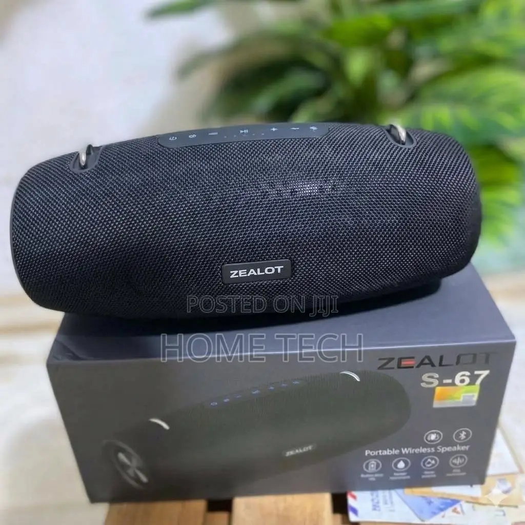 Zealot S67 60W Rechargeable Bluetooth Speaker With 14,400mAh Battery