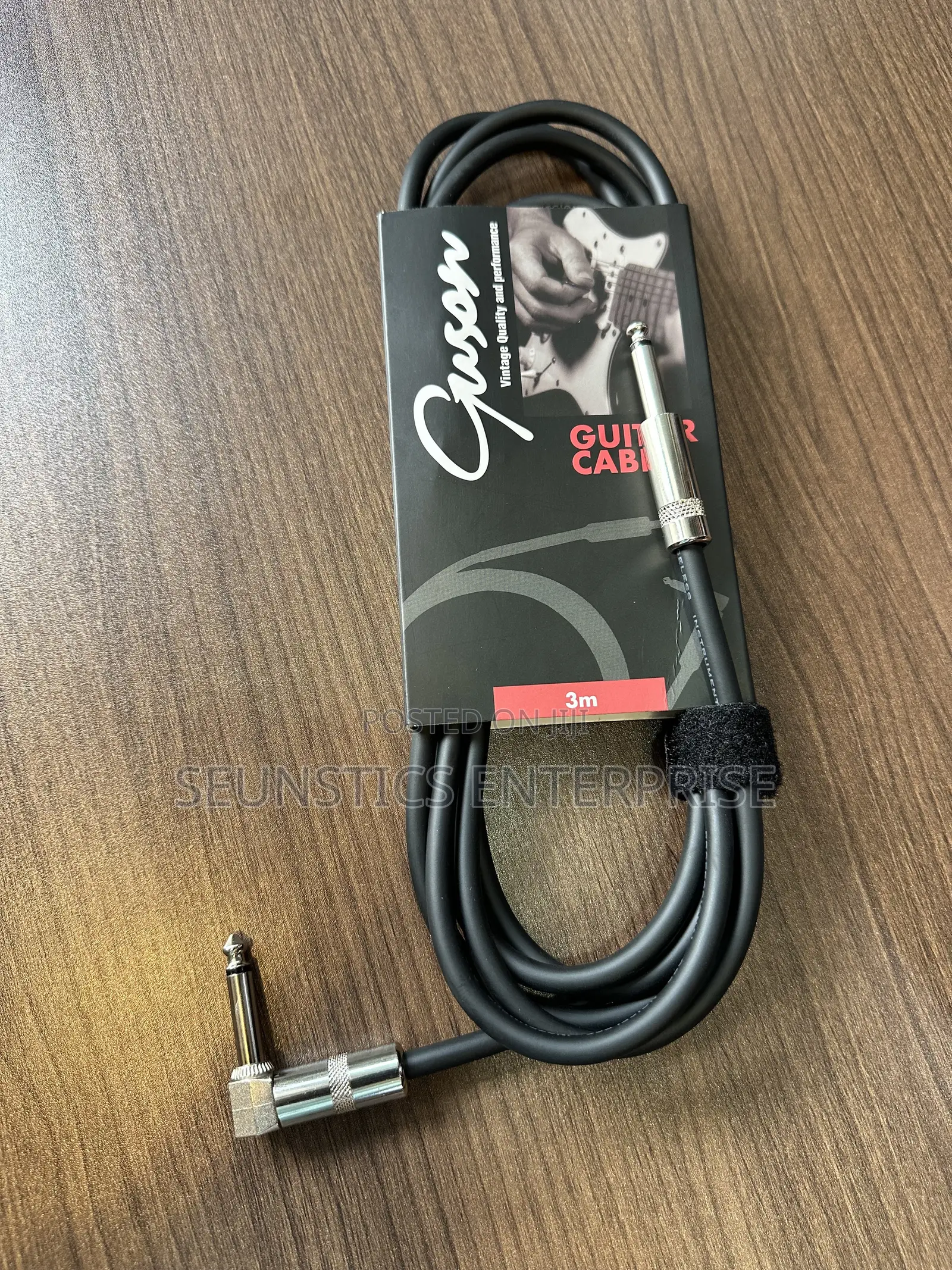 Quality Guson Guitar Noiseless Cable (Cord)