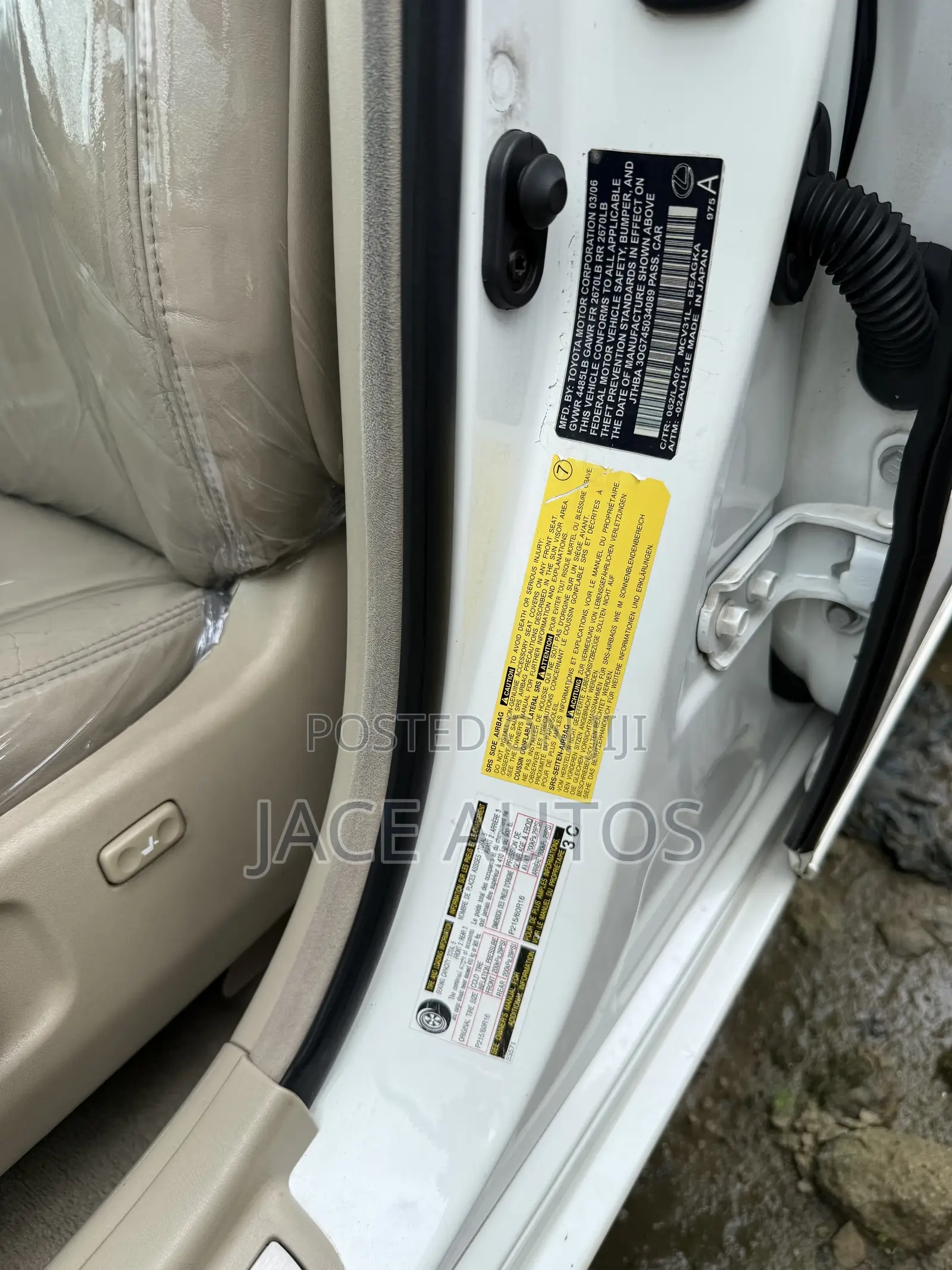 Lexus ES 330 2006 White