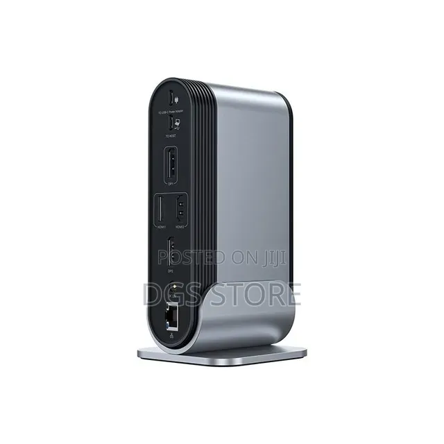 Baseus Union Joy 16 Port Two Screen Multifunctional Type C Hub Adapter