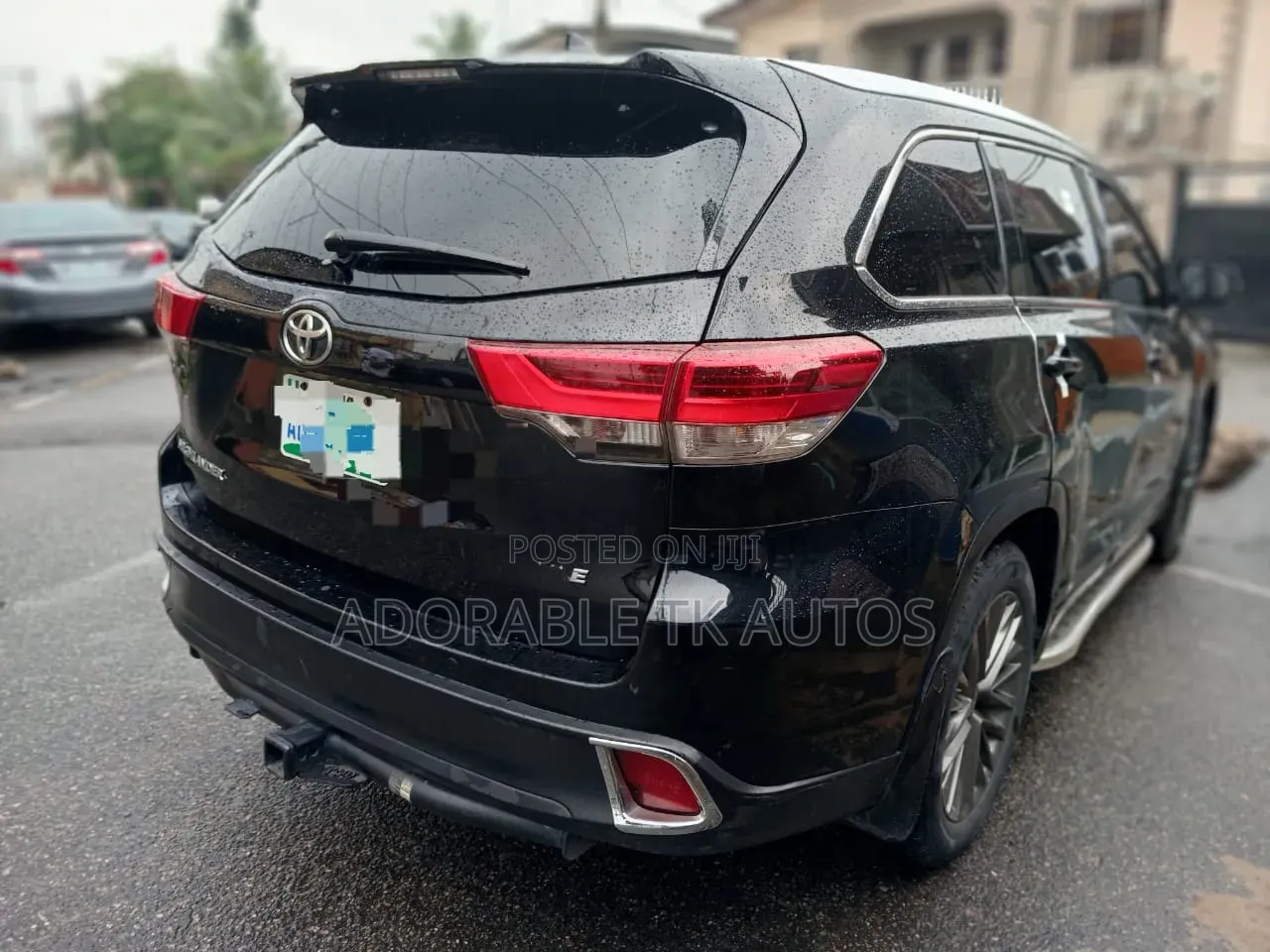 Toyota Highlander Limited 4x4 V6 (3.5L 6cyl 8A) 2017 Black