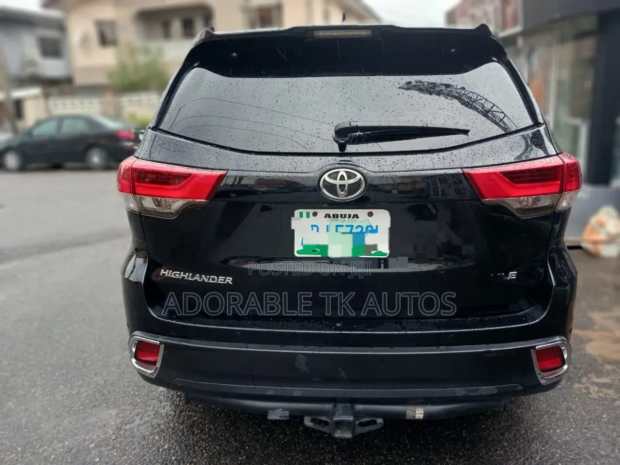 Toyota Highlander Limited 4x4 V6 (3.5L 6cyl 8A) 2017 Black