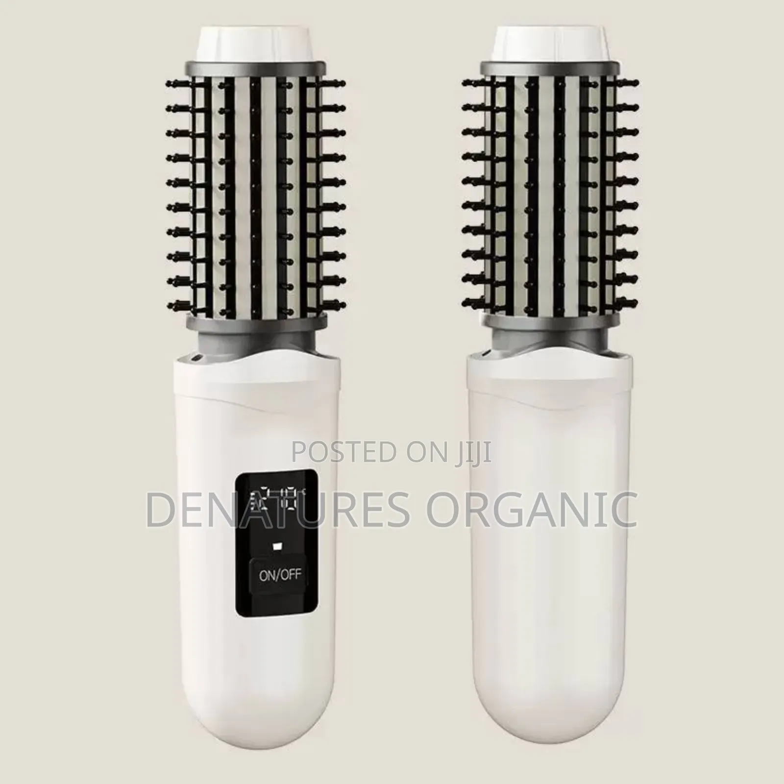 2-in-1 Rechargeable Electric Hot Air Hair Styler Brush
