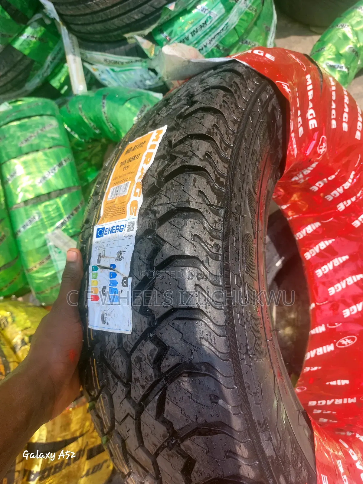 Mirage 265/65r17 at Tyre — Mr-At172