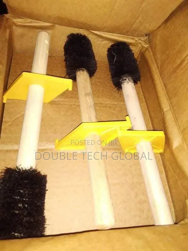 Industrial Dop Grease Brush With Wooden Handle - Heavy Duty