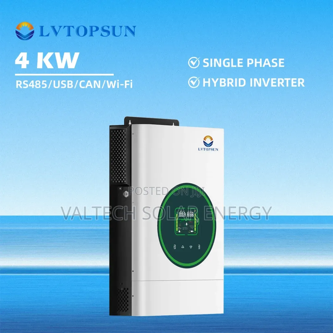 Brand New Lvtopsun 24v 4kw Hybrid Solar Inverter With Inbuilt Wifi