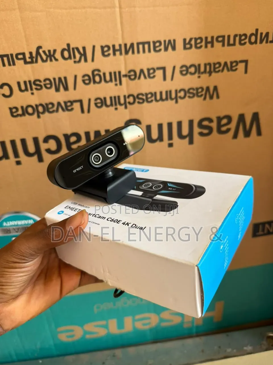 Emeet Smartcam C60e 4k Dual