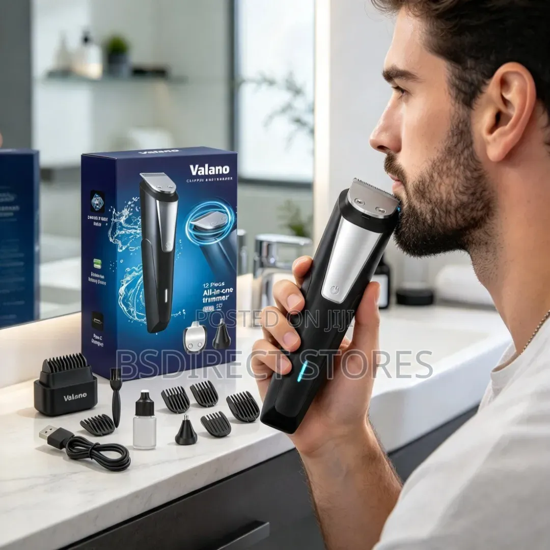 Valano Cordless Rechargeable Professional Beard Nose Ear Hair Trimmer