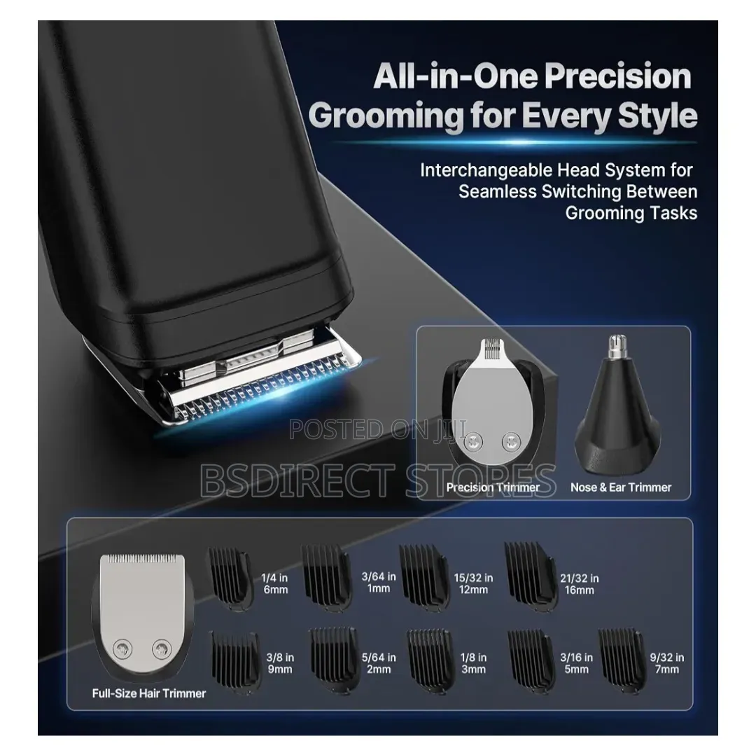 Valano Cordless Rechargeable Professional Beard Nose Ear Hair Trimmer