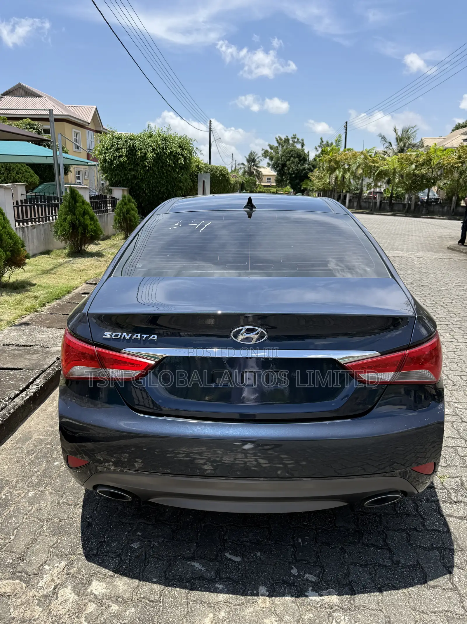 Hyundai Sonata Limited 2.0T Sedan (2.0L 4cyl 6A) 2012 Blue