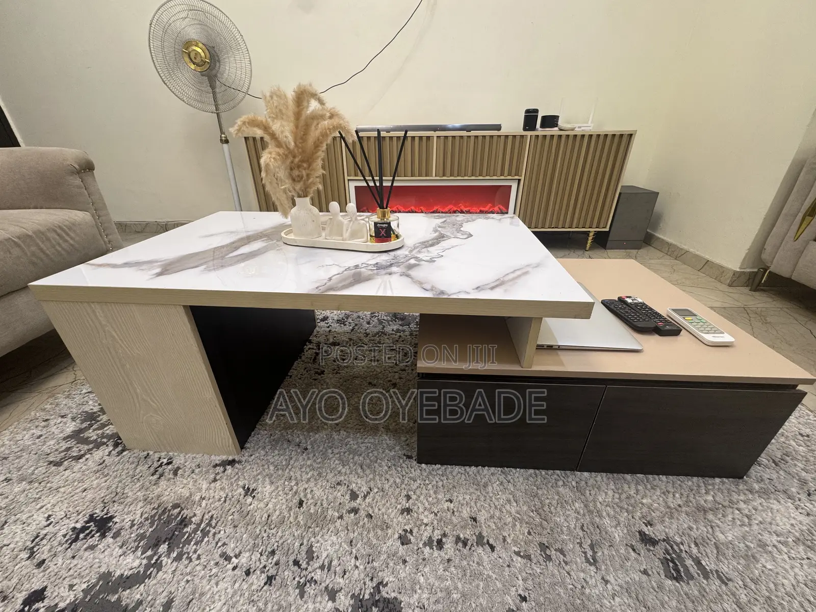 Marble Top Center Table