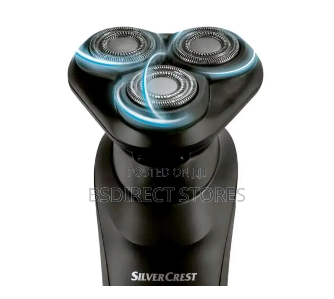 Silvercrest Cordless LED Display Rotary Shaver for Wet or Dry Shaving
