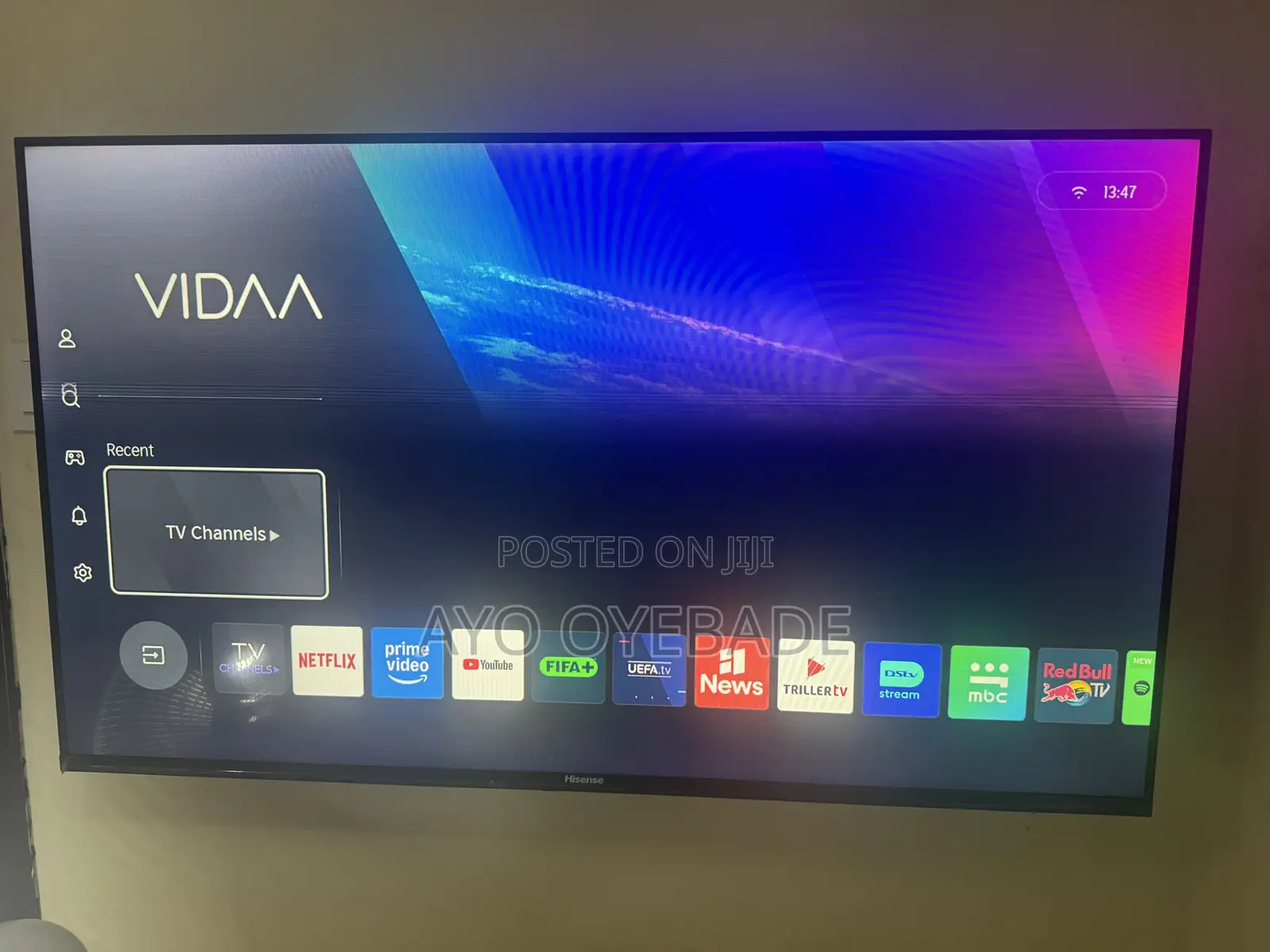 Hisense 43-Inch Uhd Smart TV (Vidaa Os)
