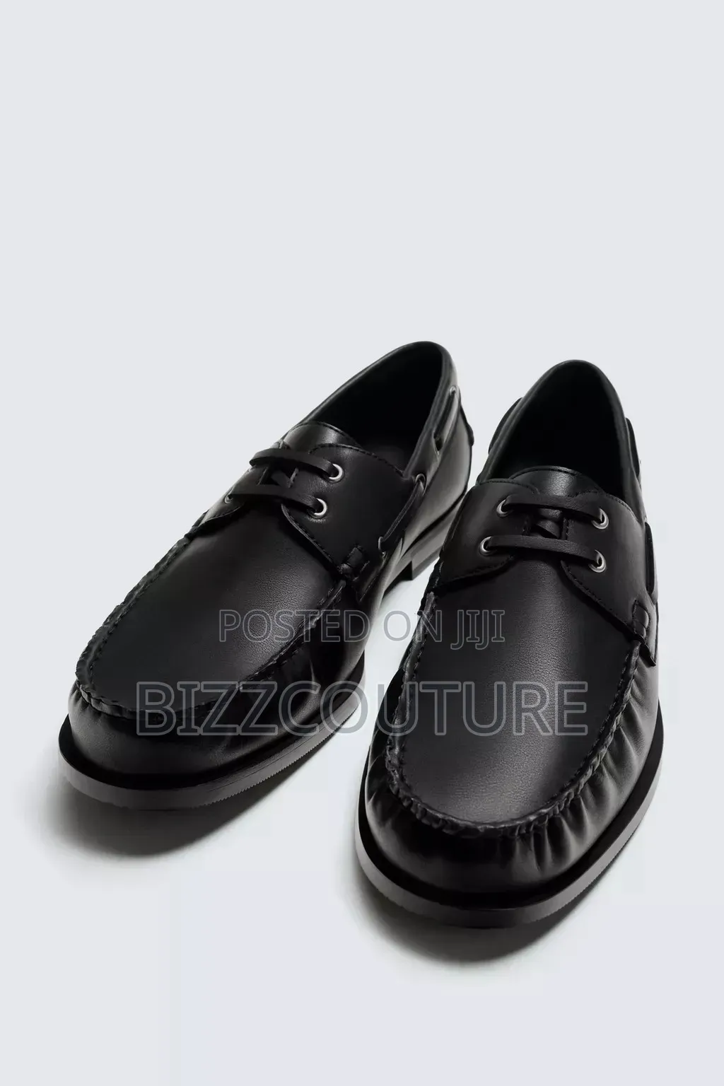 Original Zara Men's Leather Deck Shoes 100% Authentic Guaranteed