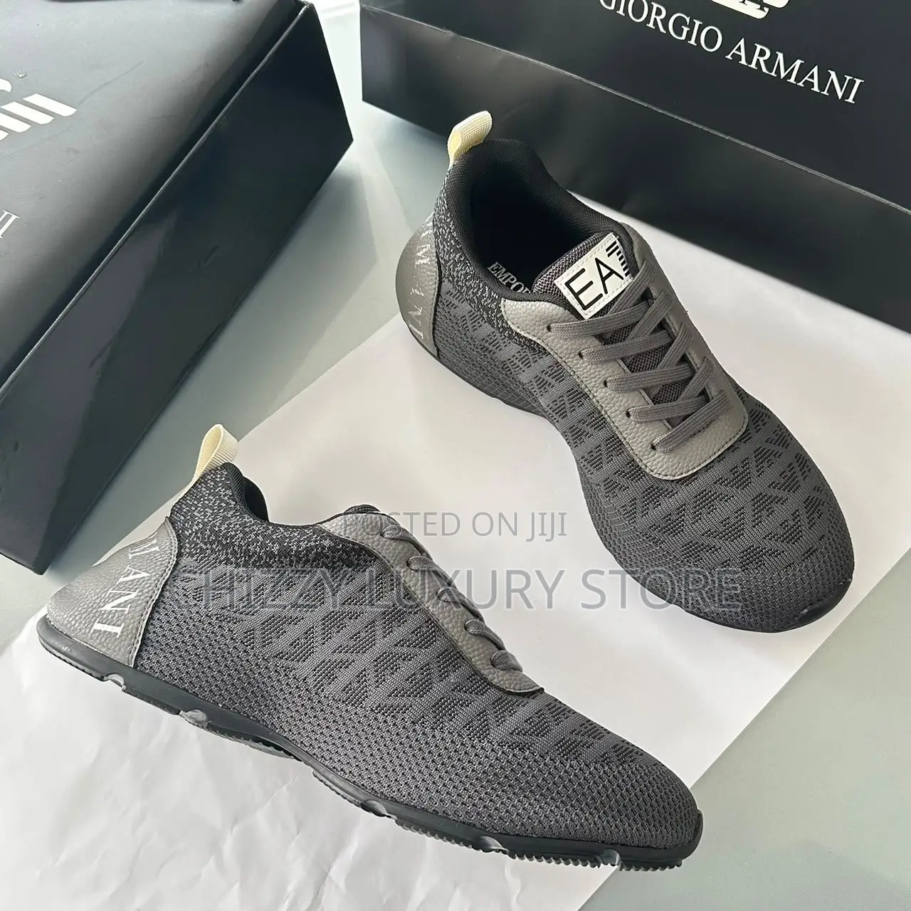 Emporio Armani Quality Luxury Men Sneakers.