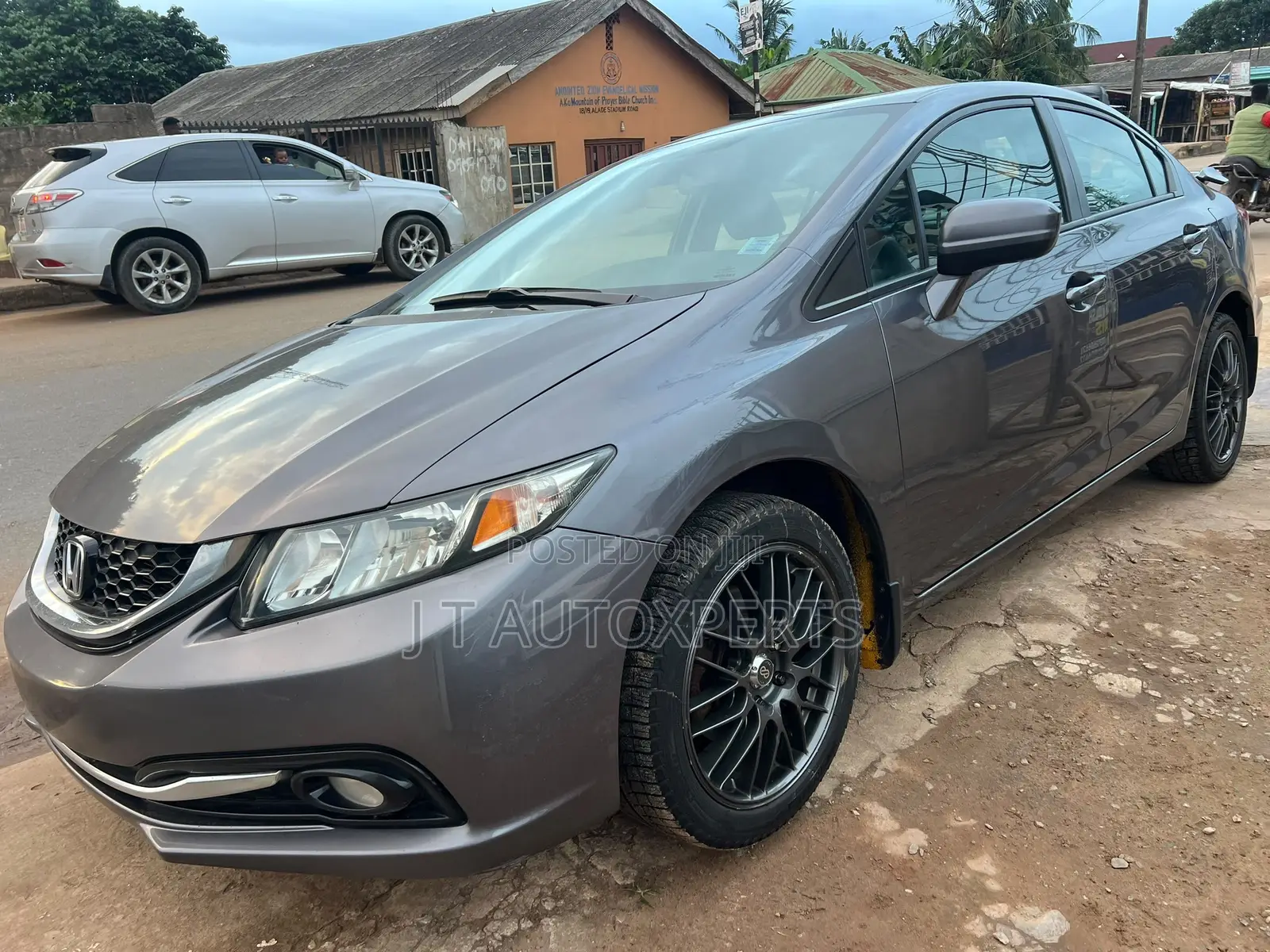 Honda Civic EX-L 4dr Sedan (1.8L 4cyl CVT) 2014 Gray
