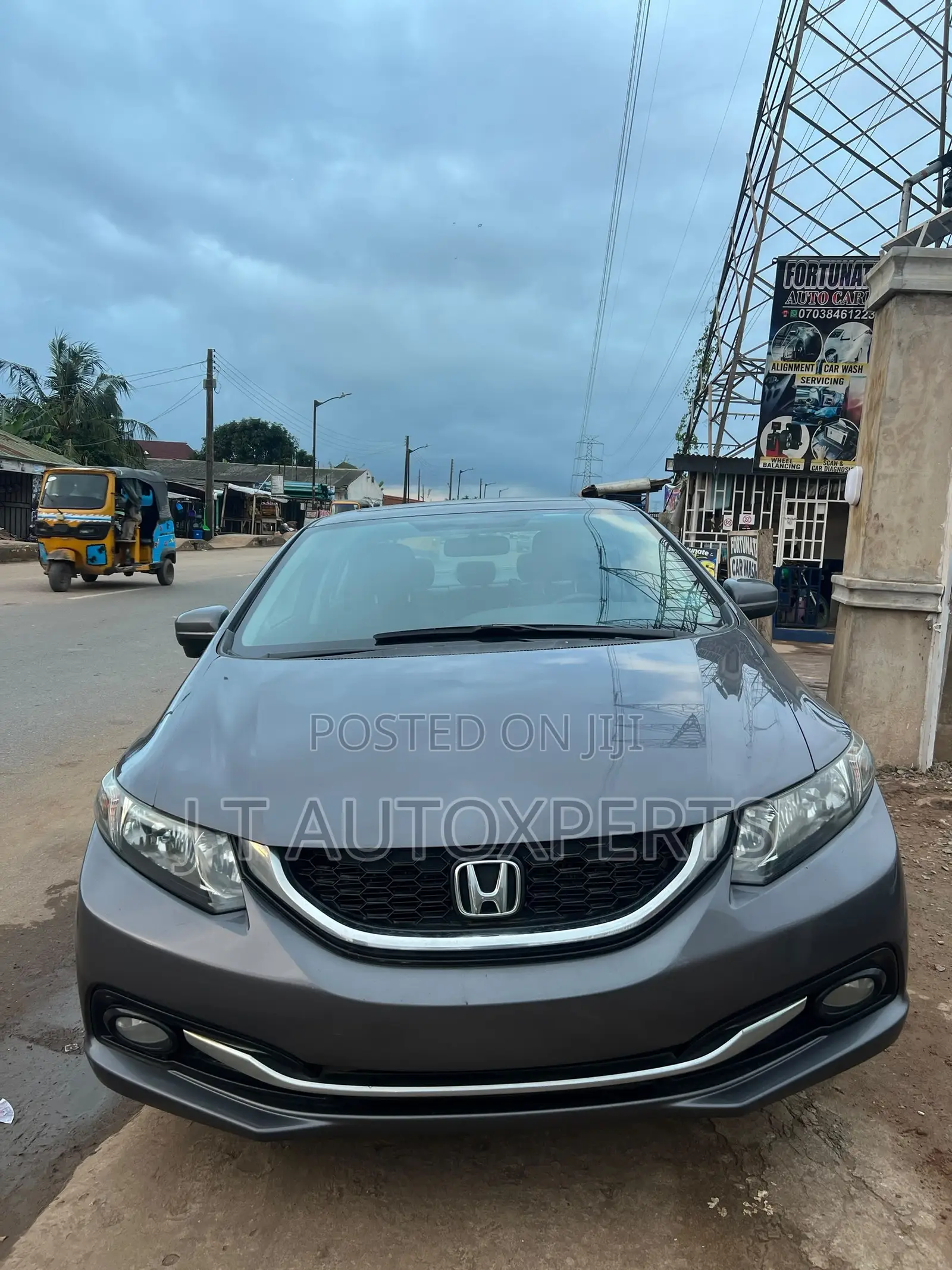 Honda Civic EX-L 4dr Sedan (1.8L 4cyl CVT) 2014 Gray