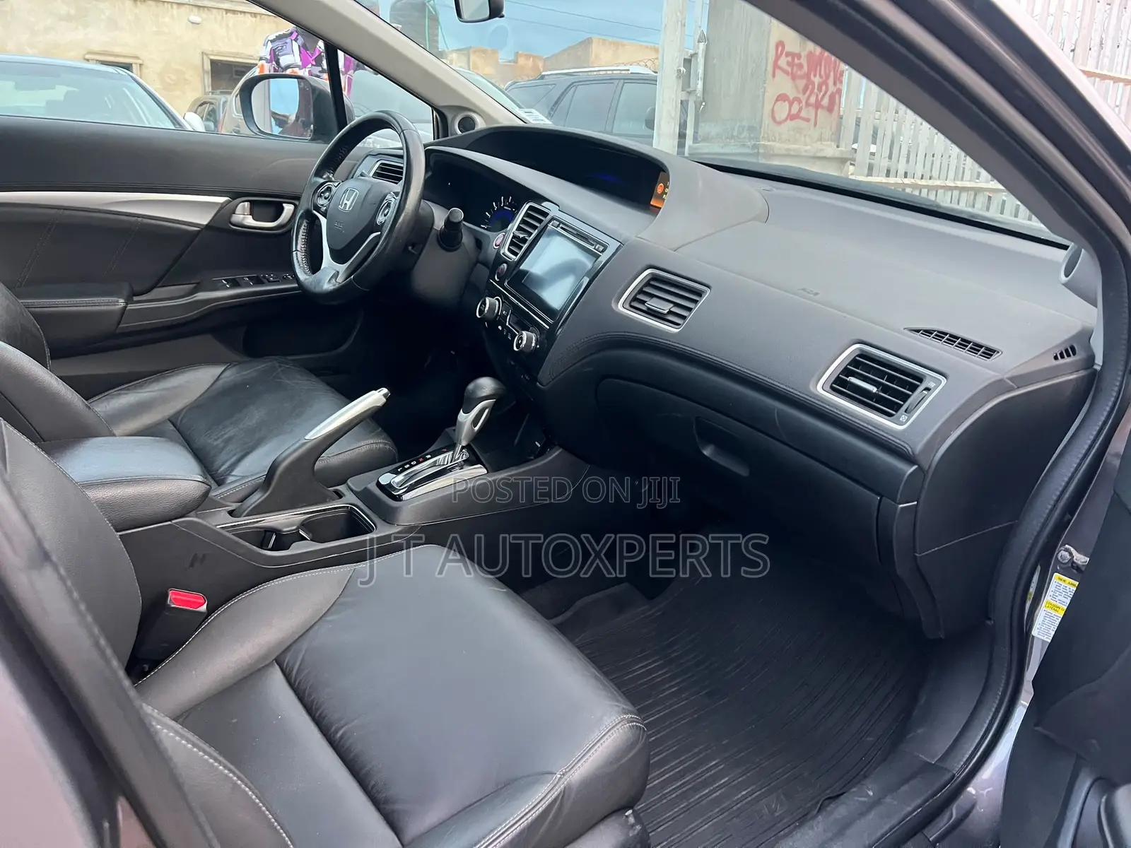 Honda Civic EX-L 4dr Sedan (1.8L 4cyl CVT) 2014 Gray