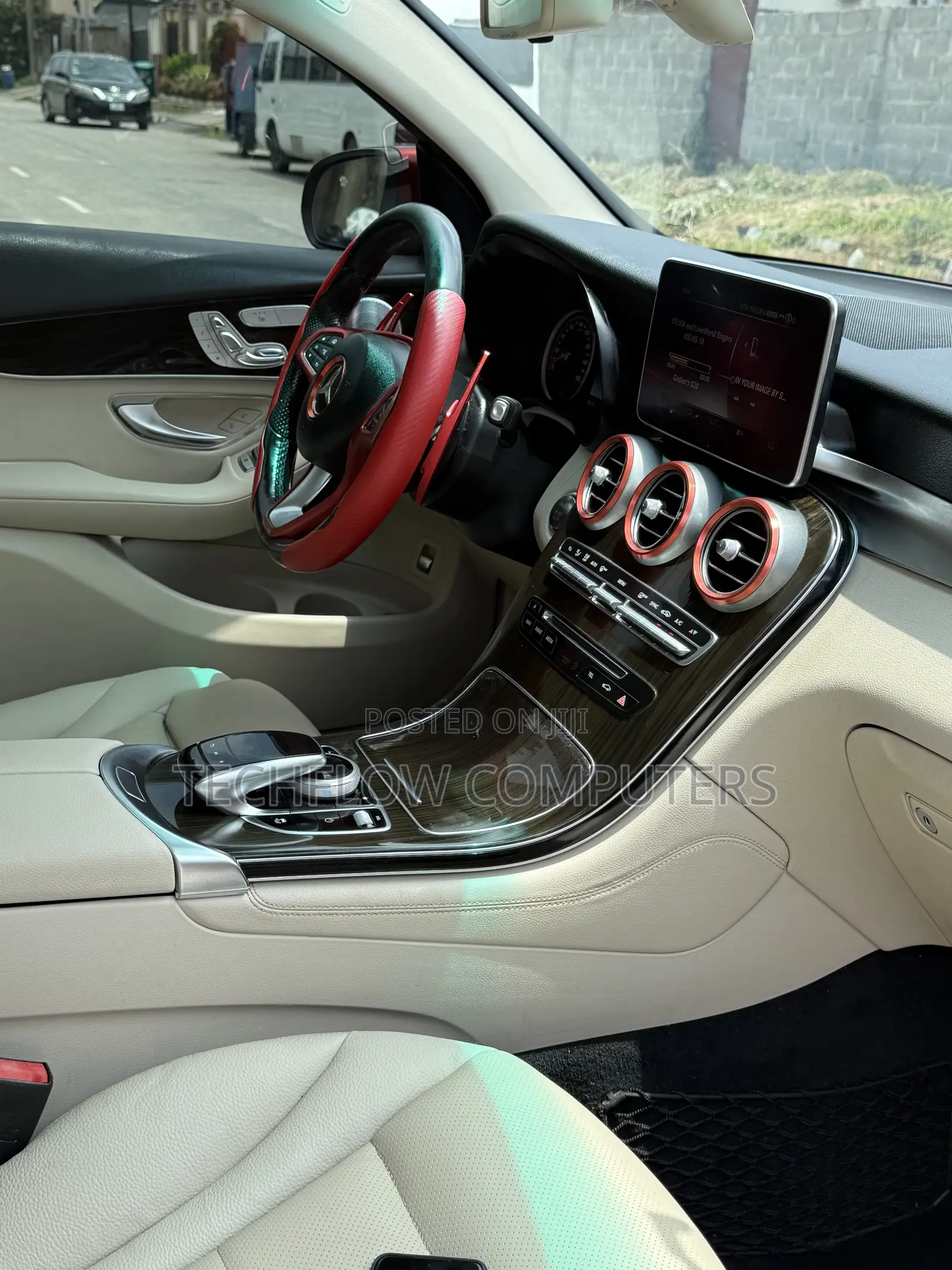 Mercedes-Benz GLC-Class 2017 Red