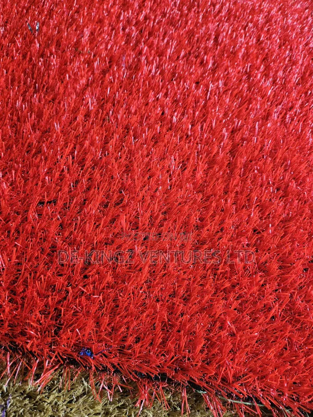 Buy Quality 30mm Red Artificial Synthetic Grass Carpet Astroturf Rug