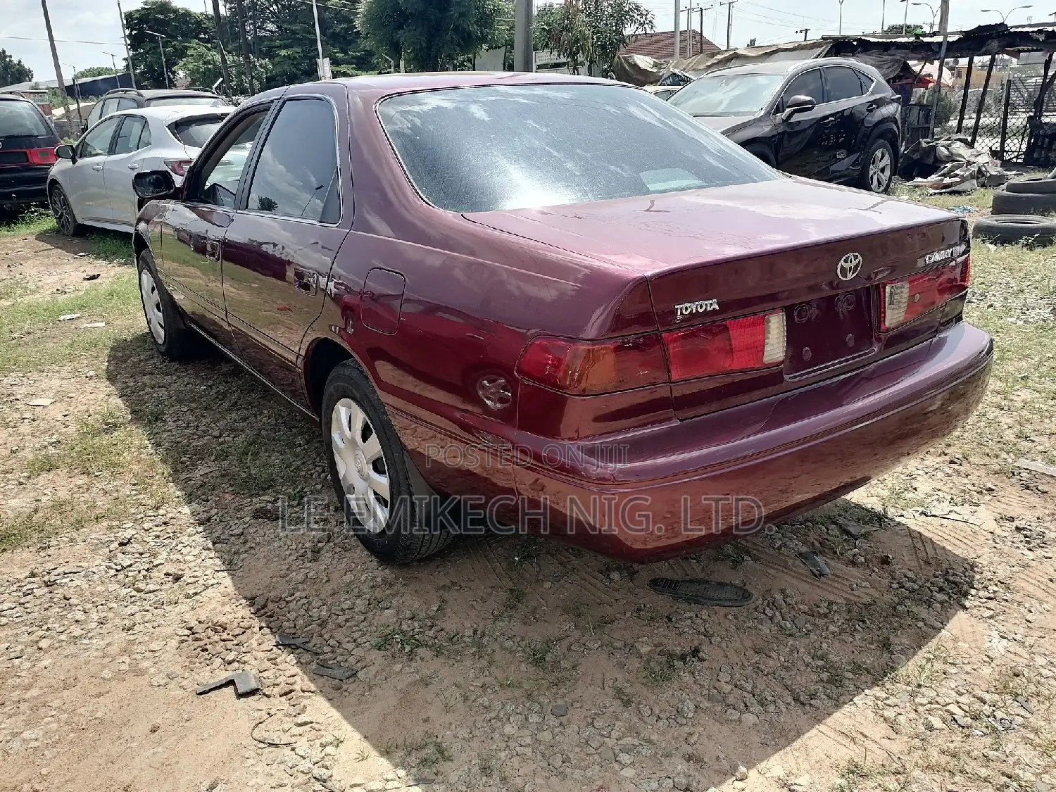 Toyota Camry 2002 Red