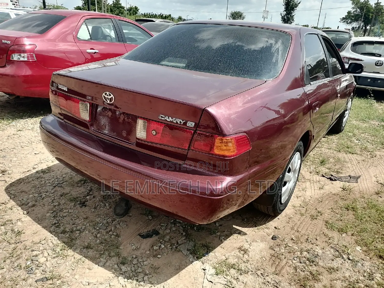 Toyota Camry 2002 Red
