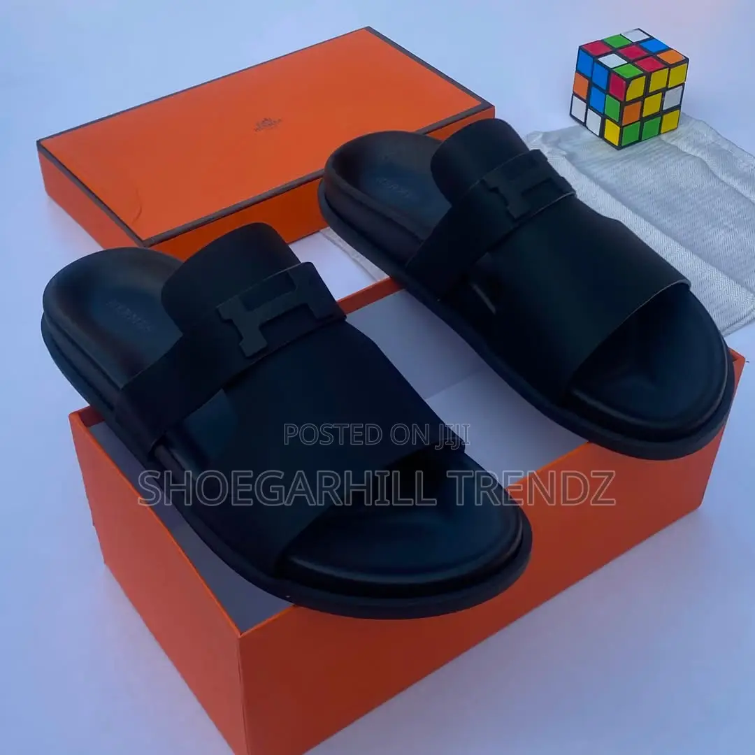 Hermes Covered Slippers | Luxury Comfort Timeless Style