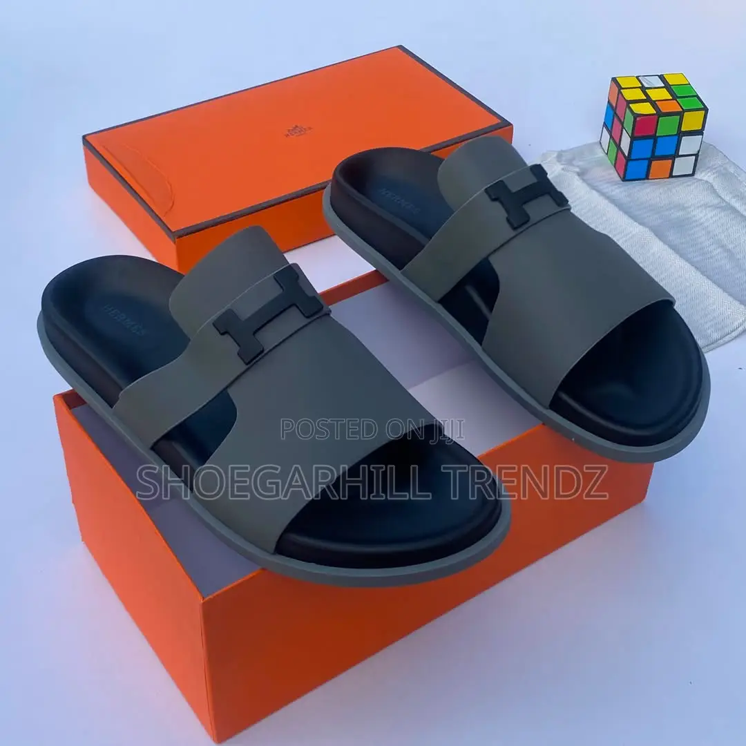 Hermes Covered Slippers | Luxury Comfort Timeless Style