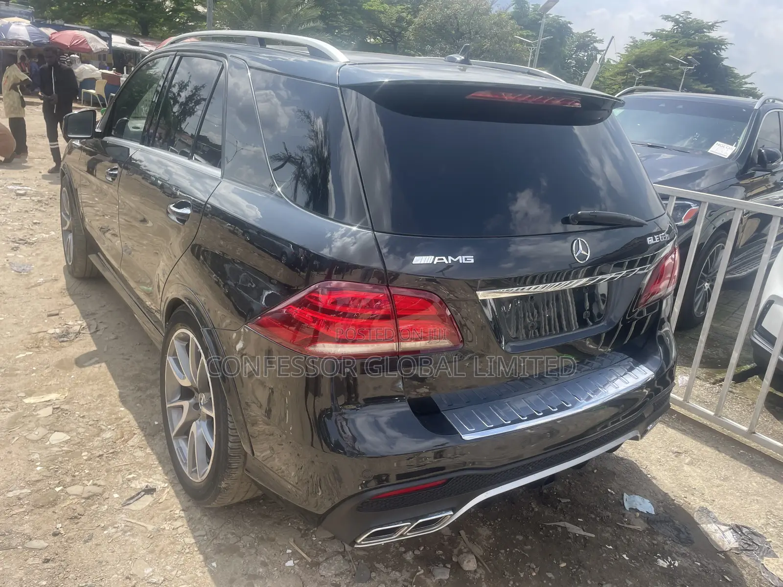 Mercedes-Benz GLE-Class 2016 Black