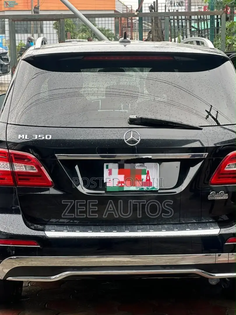 Mercedes-Benz M Class ML 350 4Matic 2012 Black