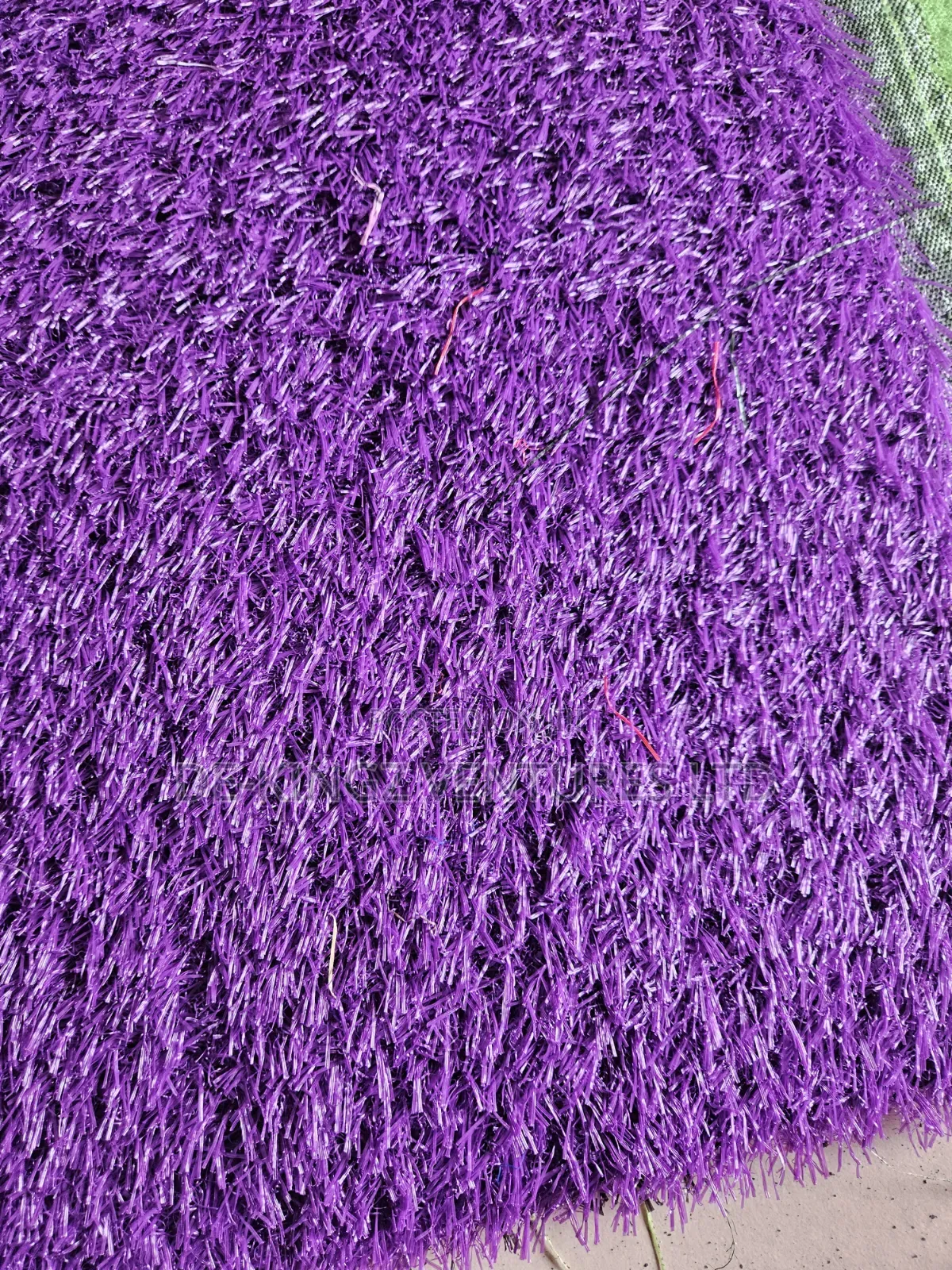 30mm Purple Artificial Grass Carpet Rug