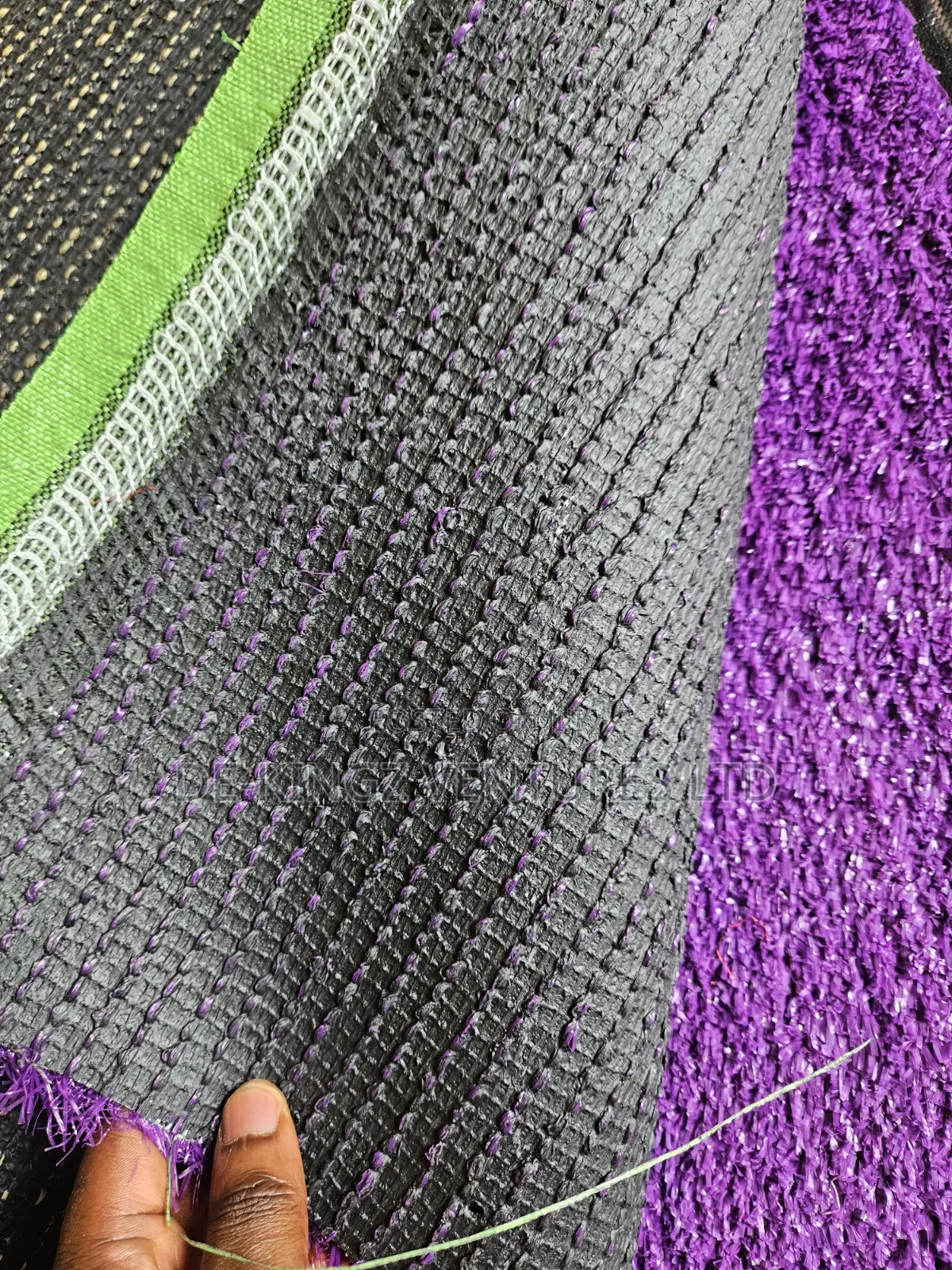 30mm Purple Artificial Grass Carpet Rug